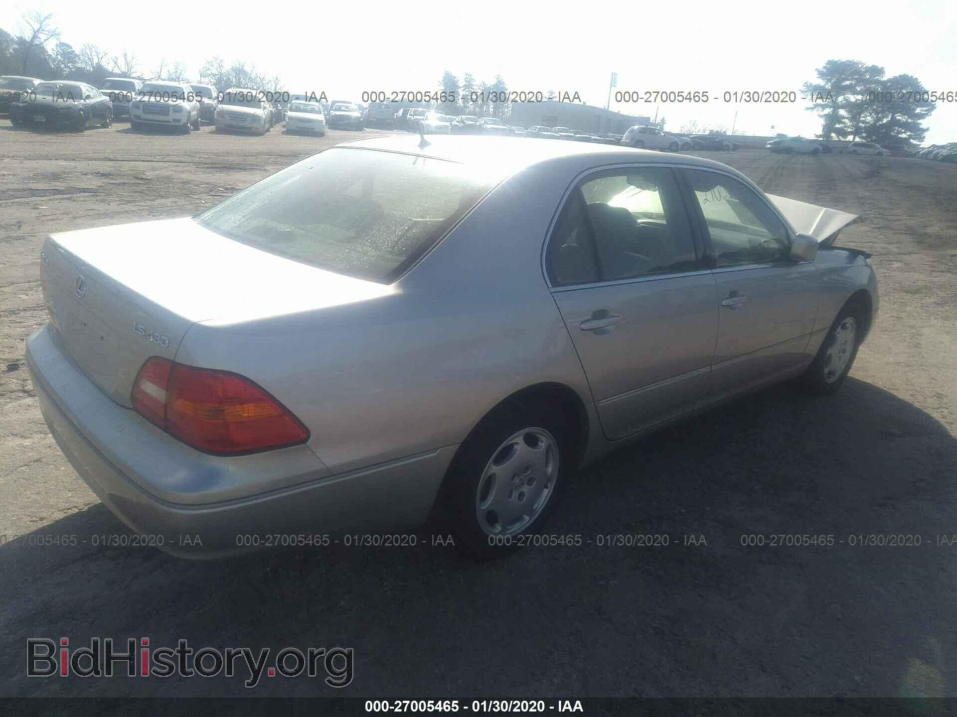2001 LEXUS LS - VIN: JTHBN30F410008263 - Photo 4