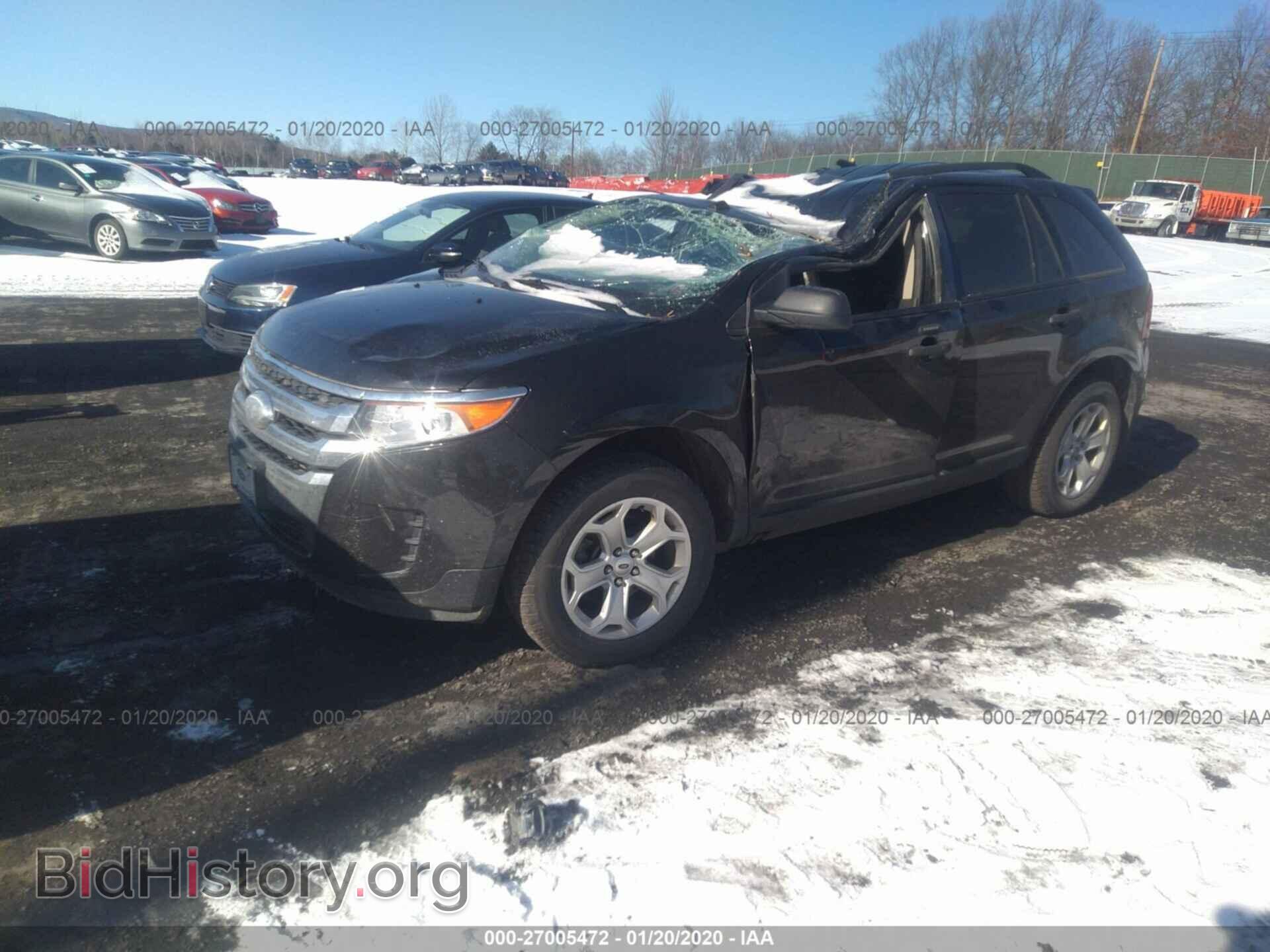 2013 FORD EDGE - VIN: 2FMDK4GC1DBB41209 - Фото 2