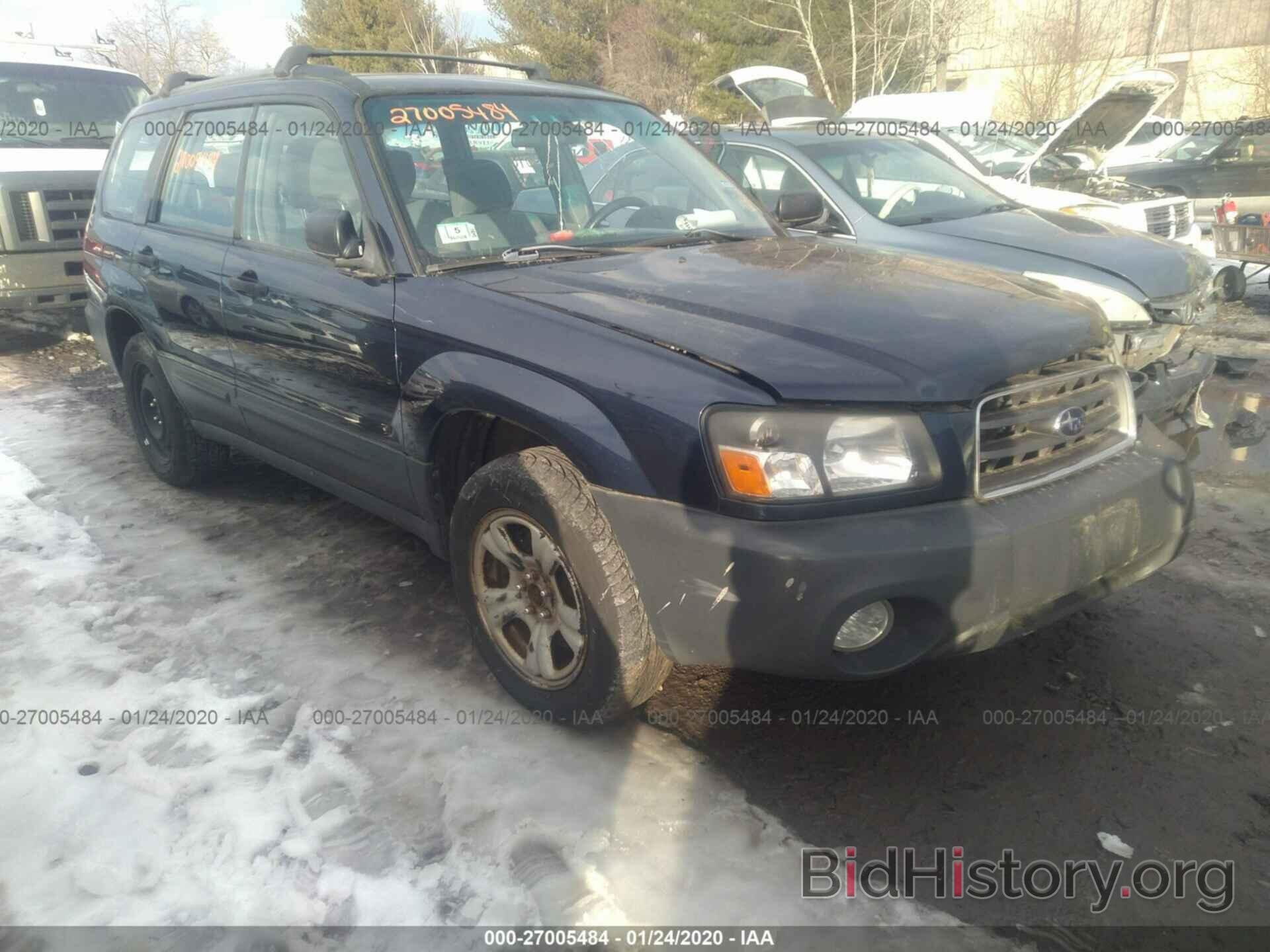Photo JF1SG63685H734486 - SUBARU FORESTER 2005
