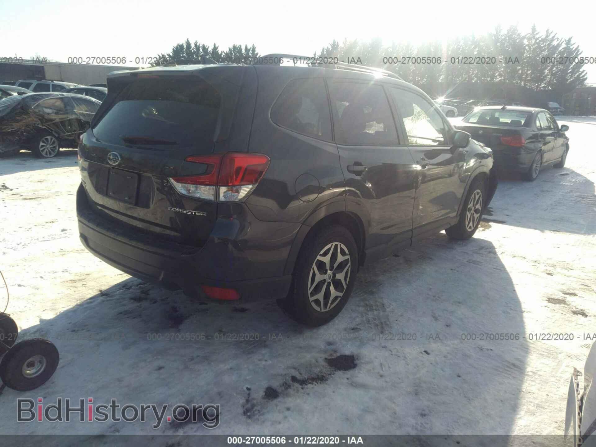 2019 SUBARU FORESTER - VIN: JF2SKAGC8KH485860 - Фото 4