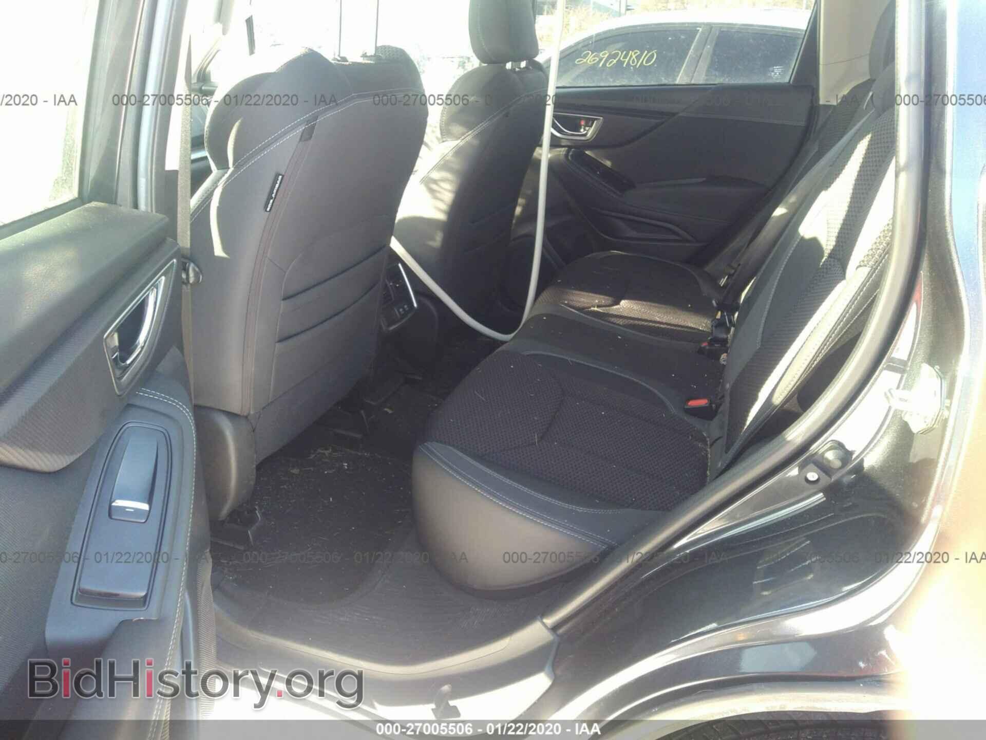 2019 SUBARU FORESTER - VIN: JF2SKAGC8KH485860 - Фото 8