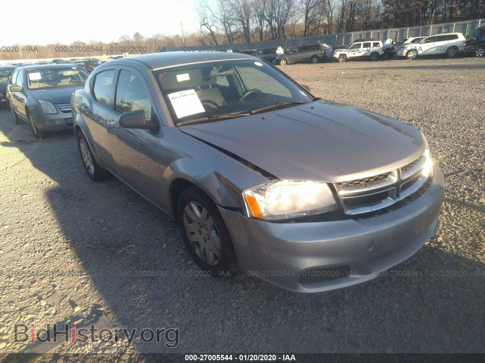 Photo 1C3CDZAB7EN189699 - DODGE AVENGER 2014