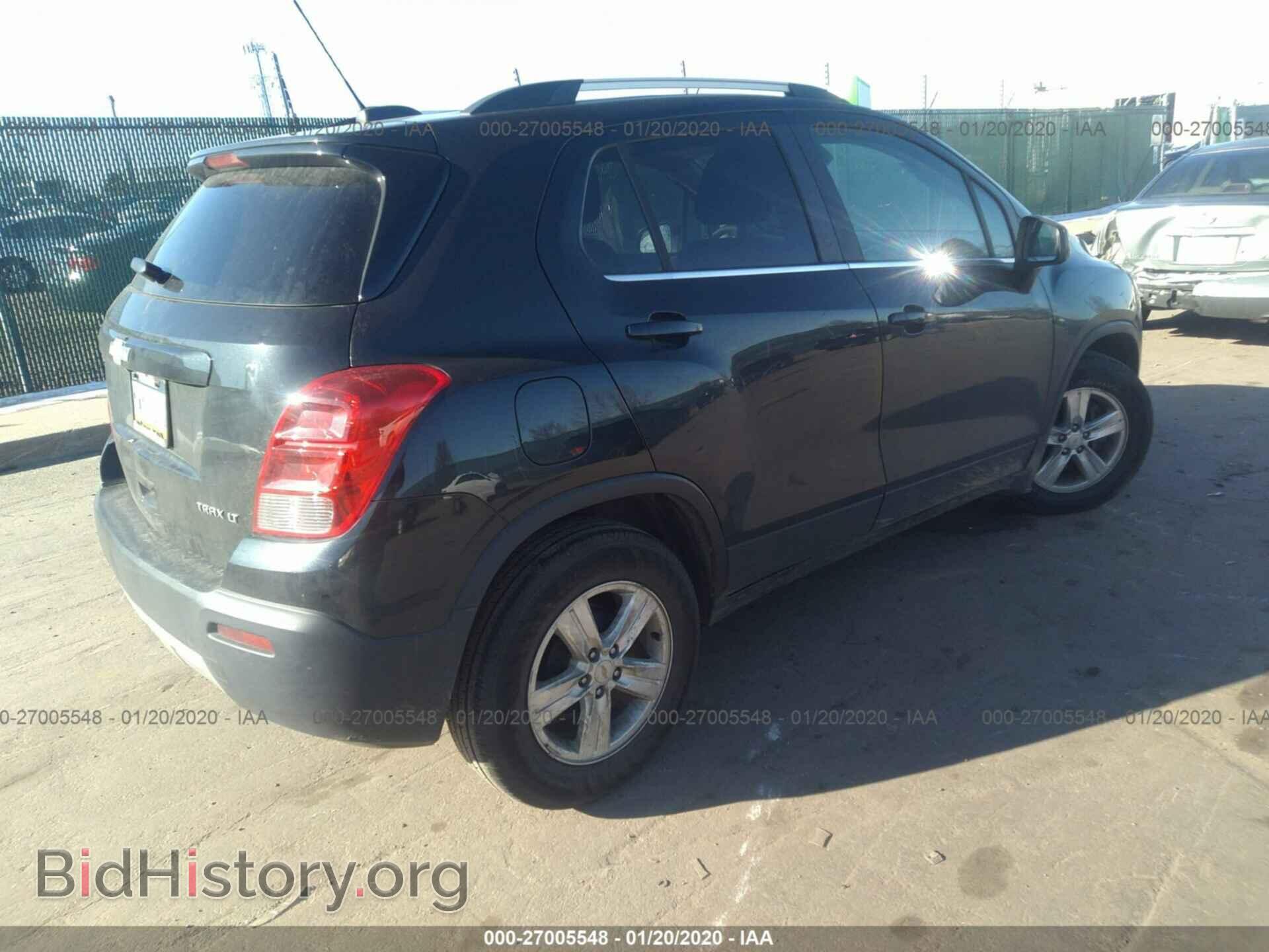 2015 CHEVROLET TRAX - VIN: KL7CJLSB6FB140459 - Фото 4