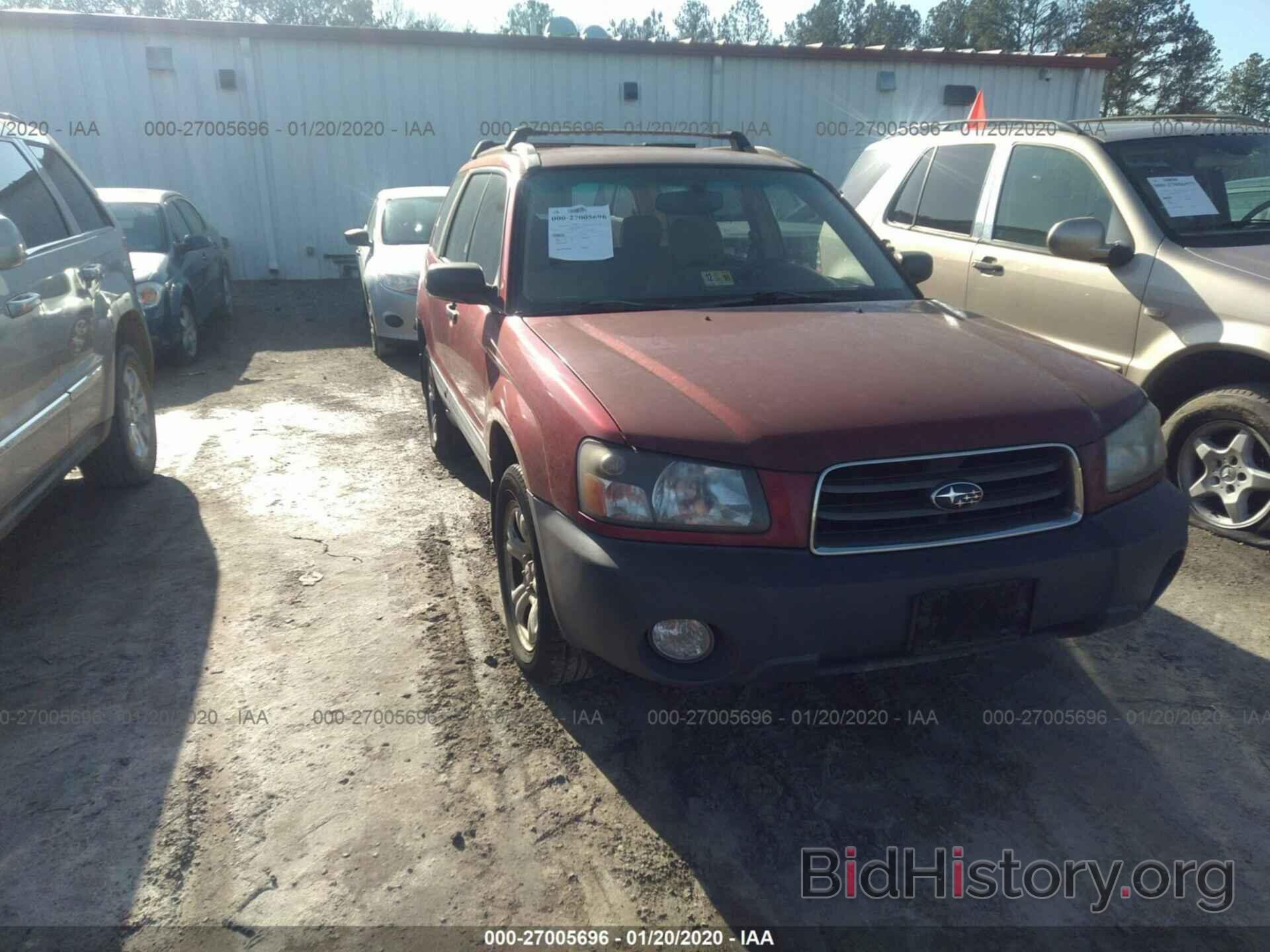 Photo JF1SG63665H752260 - SUBARU FORESTER 2005