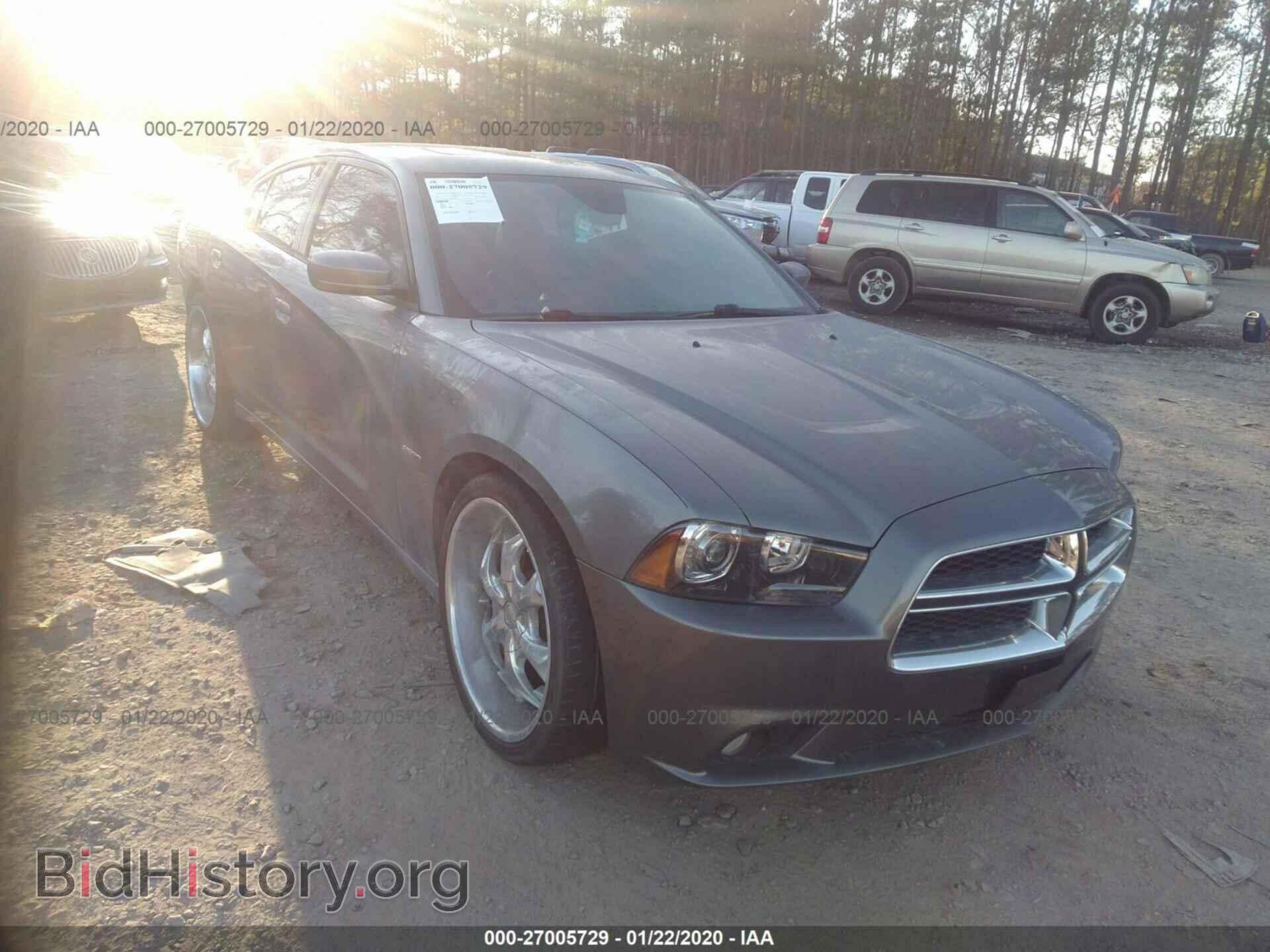 Photo 2C3CDXCT2CH187424 - DODGE CHARGER 2012