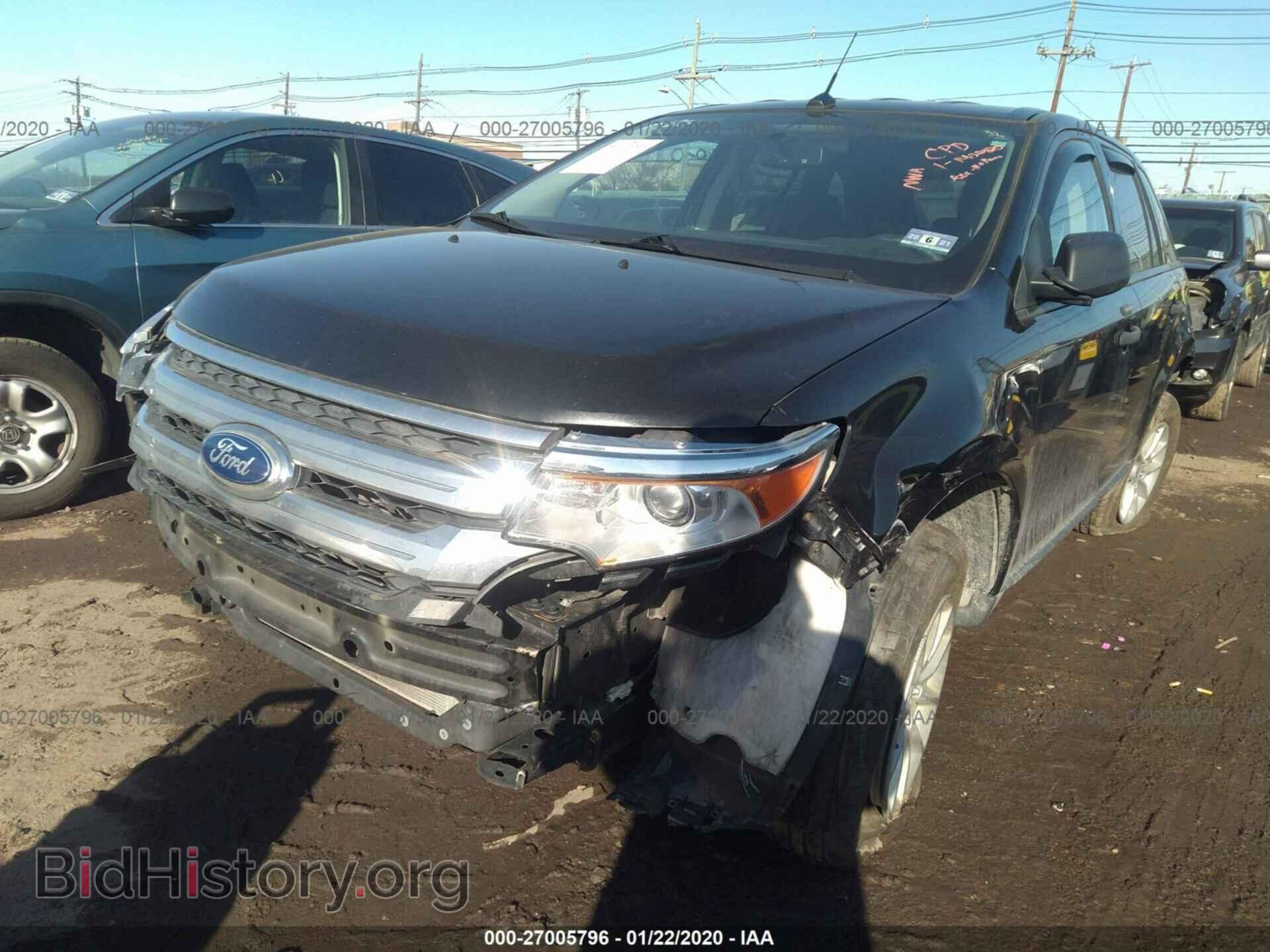 2014 FORD EDGE - VIN: 2FMDK3GC2EBB27069 - Фото 2