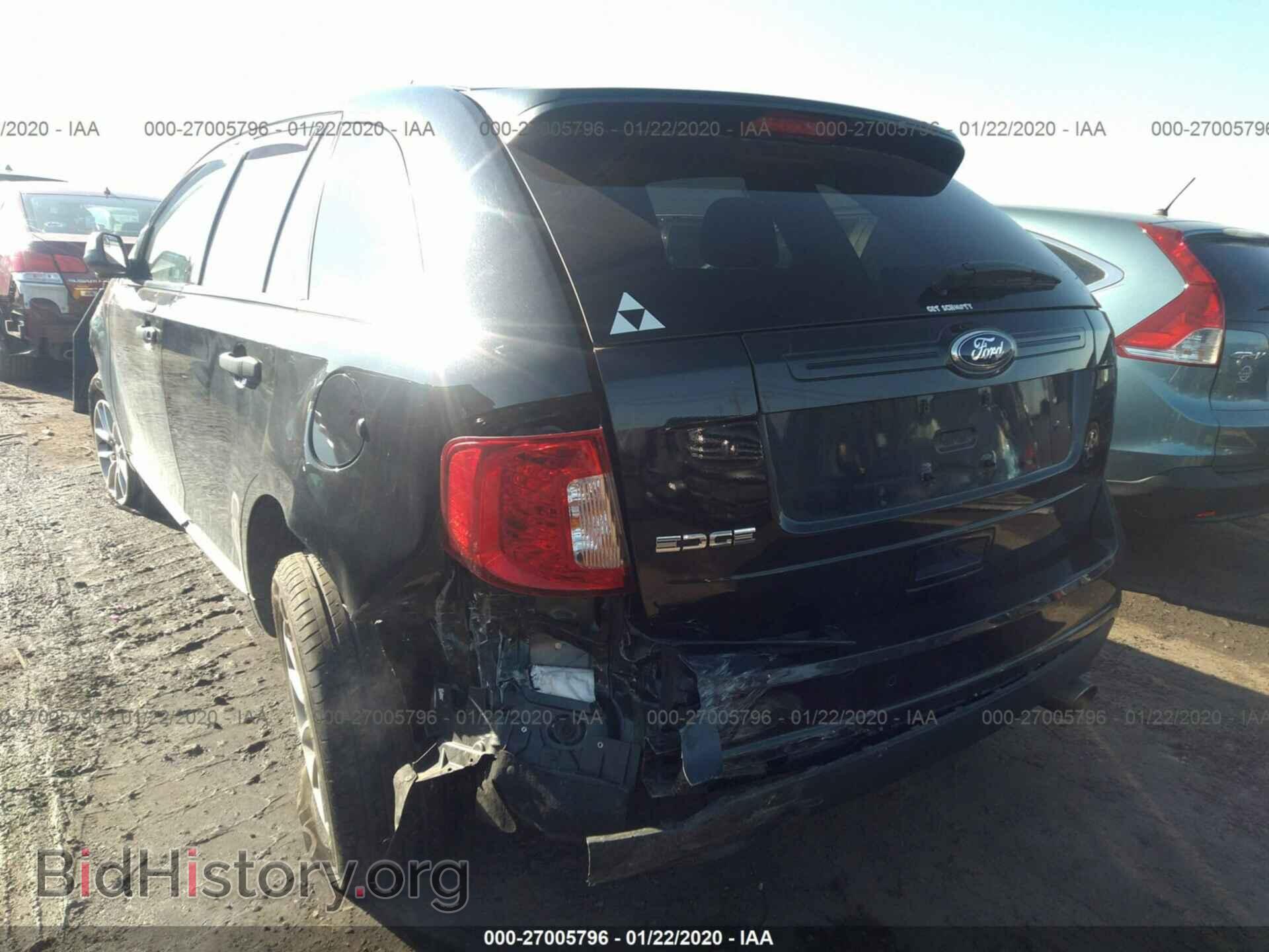 2014 FORD EDGE - VIN: 2FMDK3GC2EBB27069 - Фото 3