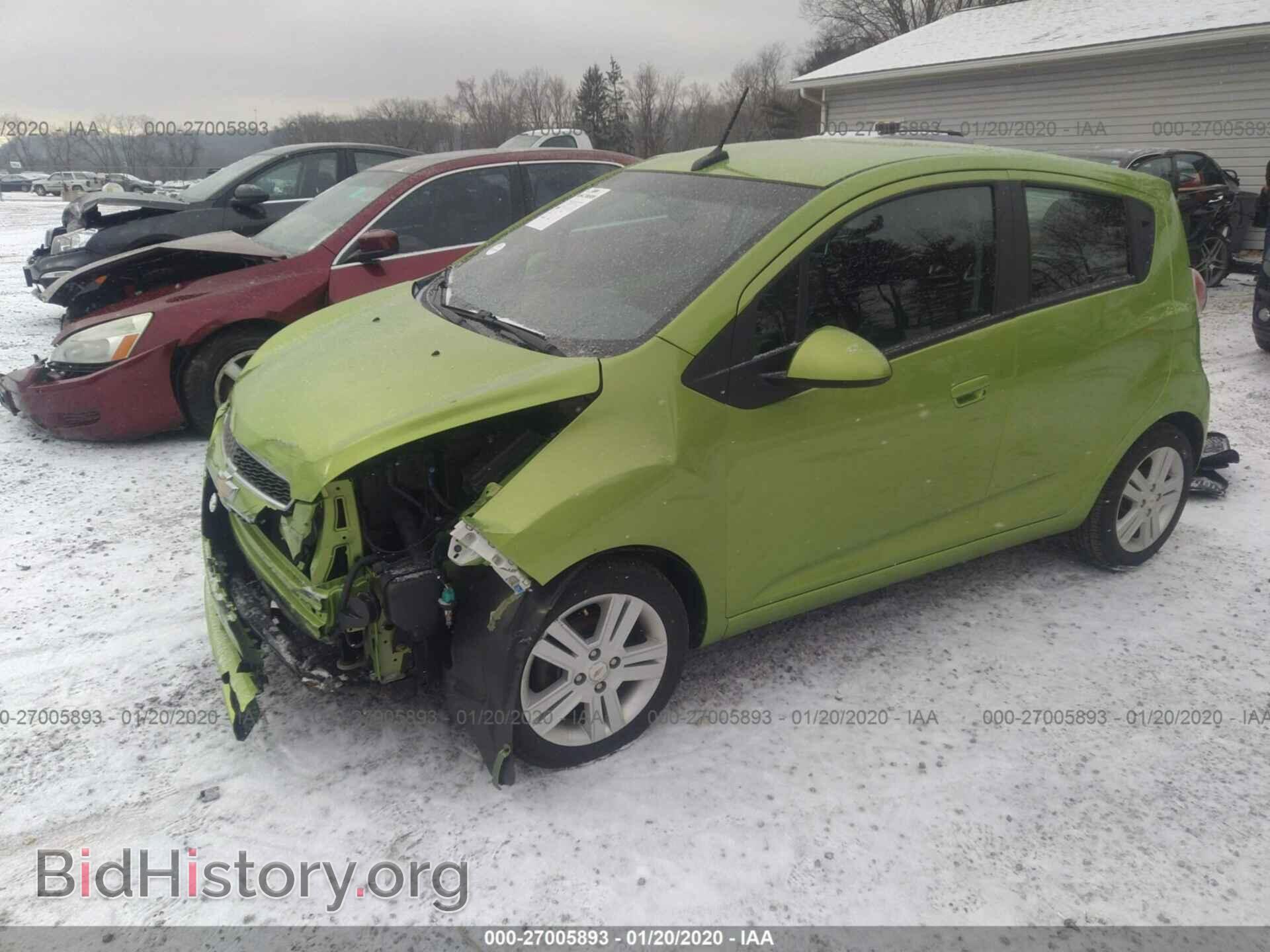 2014 CHEVROLET SPARK - VIN: KL8CB6S93EC493791 - Фото 2