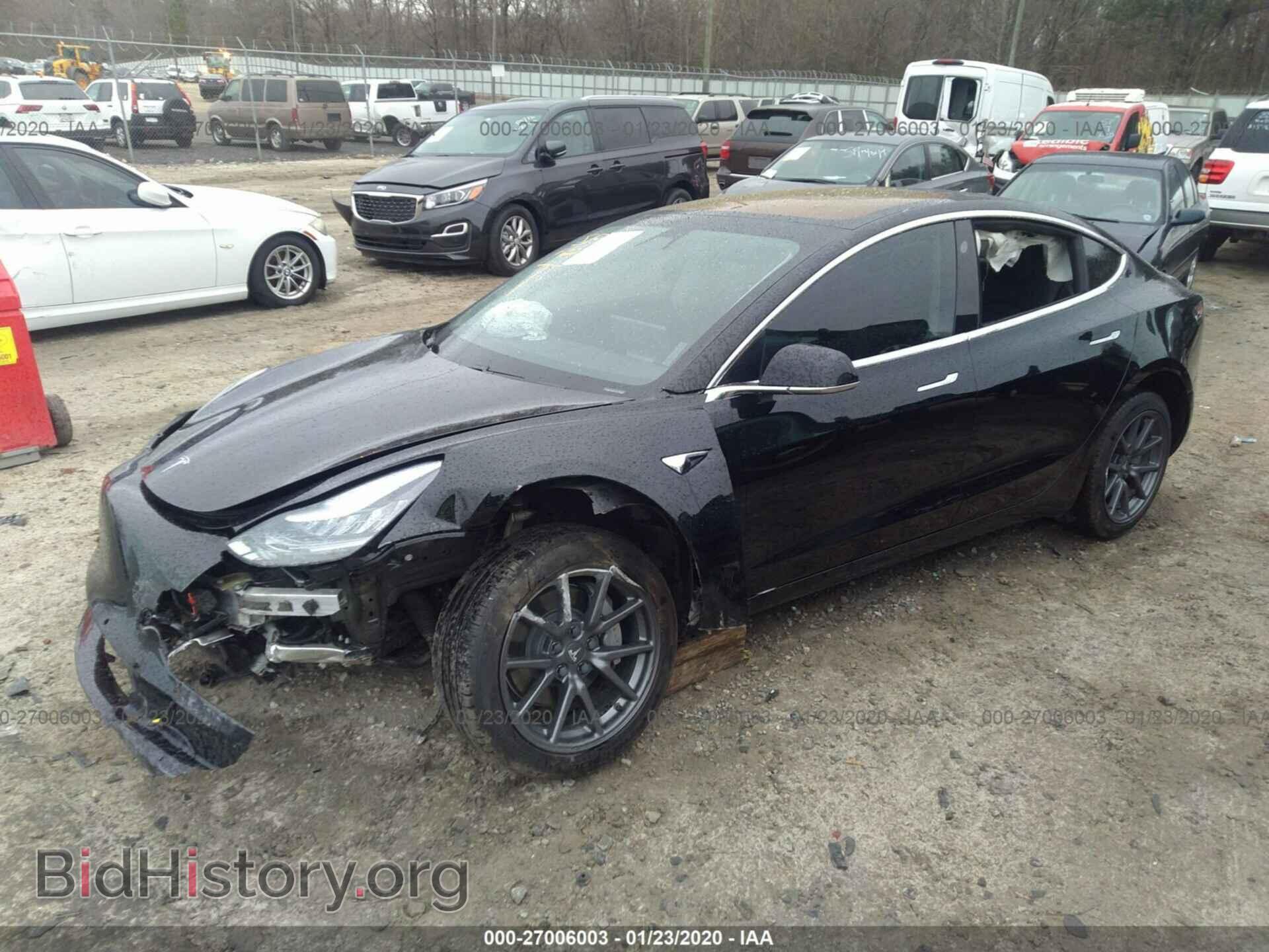 2019 TESLA MODEL 3 - VIN: 5YJ3E1EA2KF193083 - Фото 2