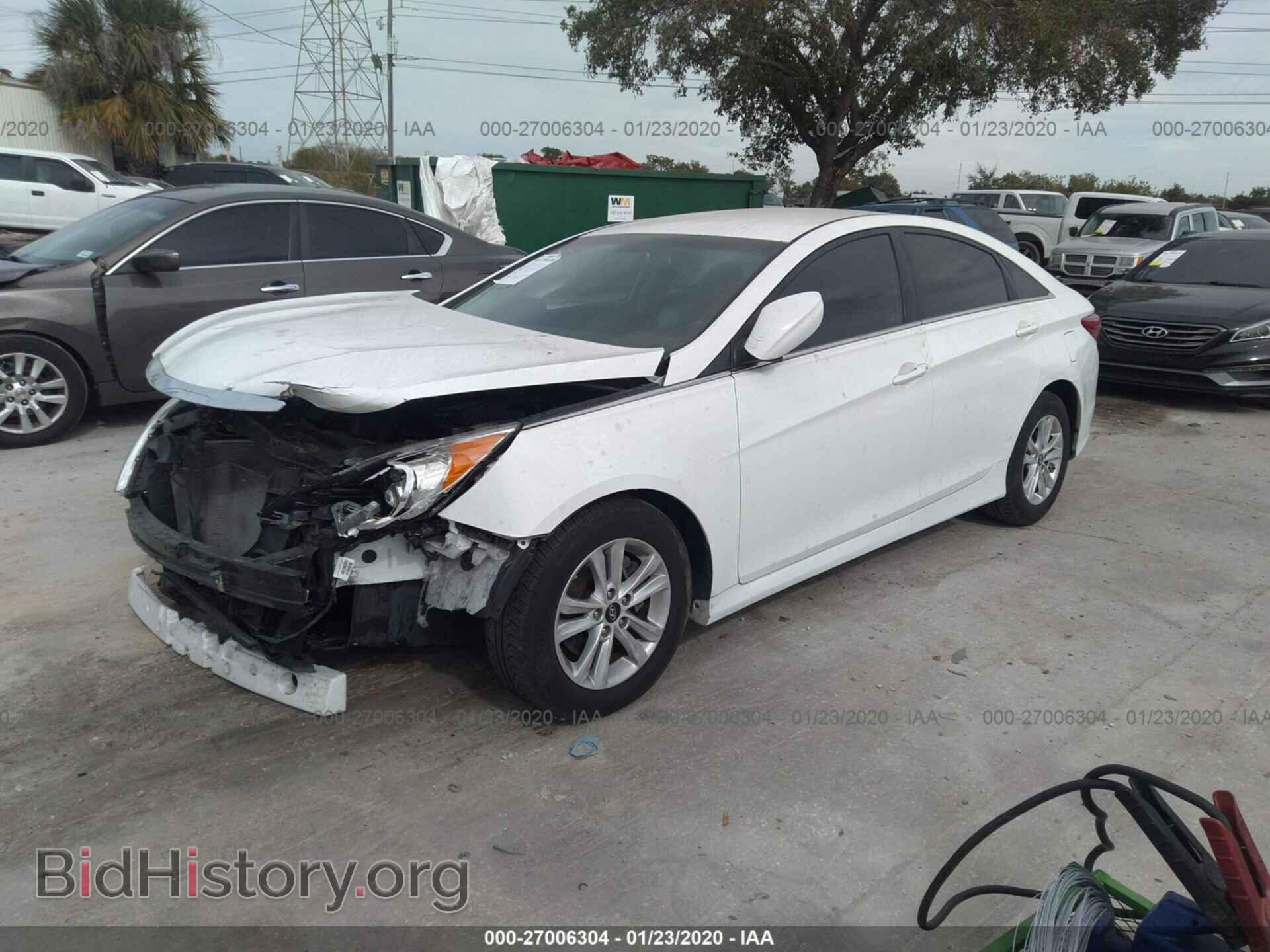 2014 HYUNDAI SONATA - VIN: 5NPEB4AC8EH858973 - Фото 2