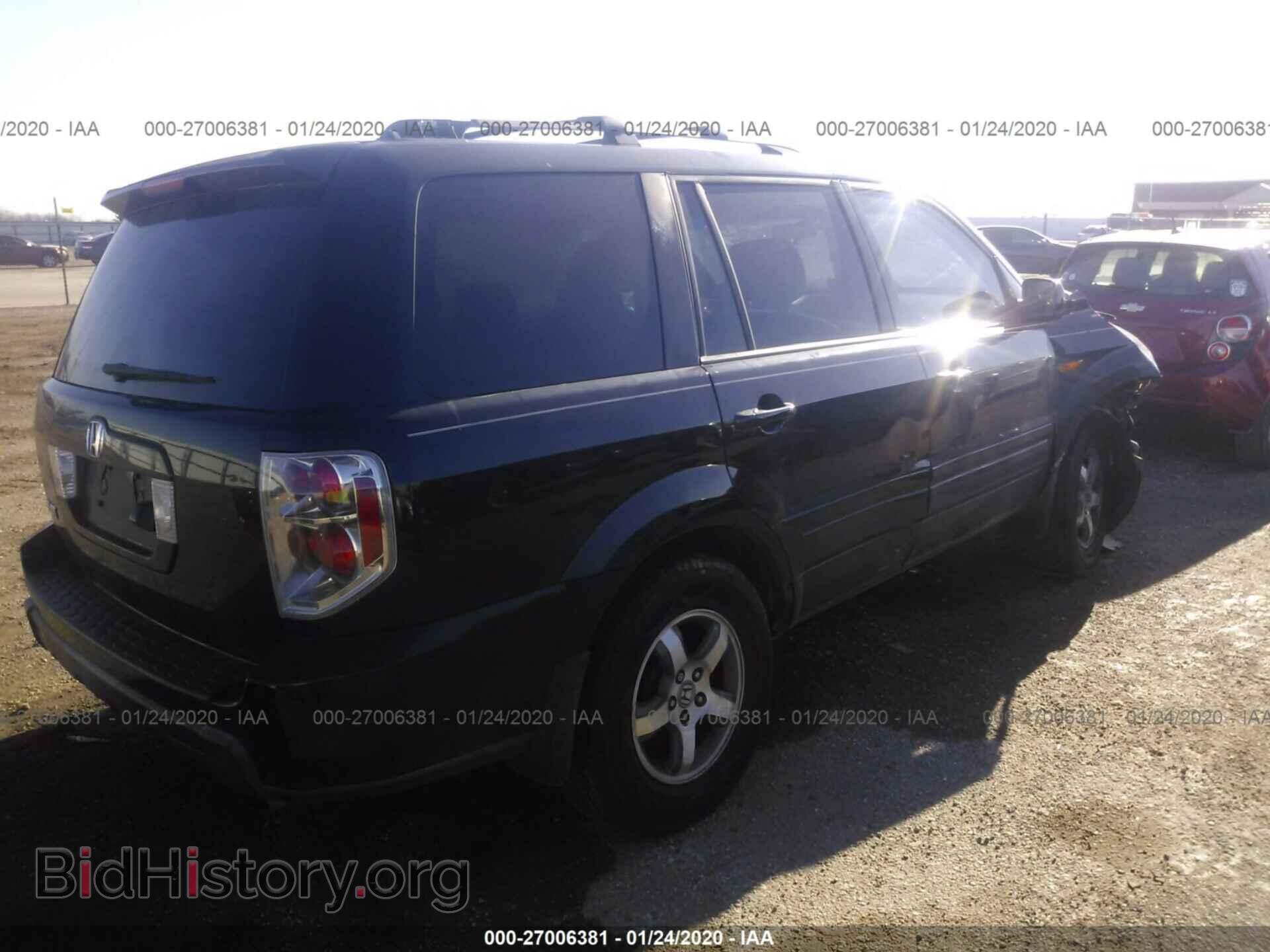 2006 HONDA PILOT - VIN: 5FNYF28716B032562 - Фото 4