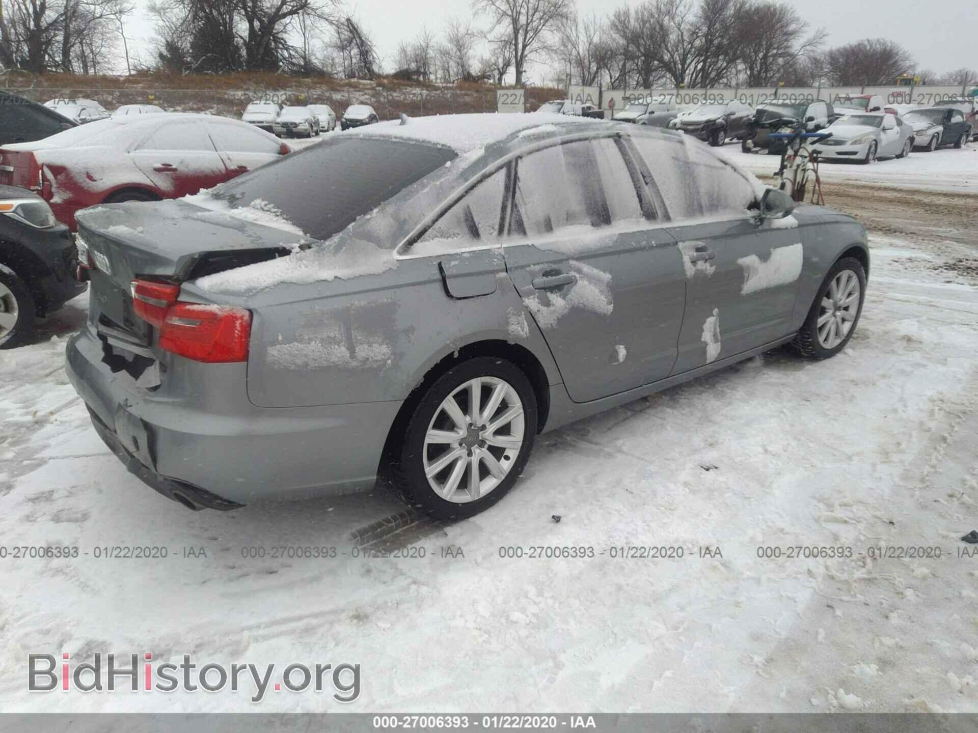 2013 AUDI A6 - VIN: WAUGFAFCXDN151311 - Фото 4