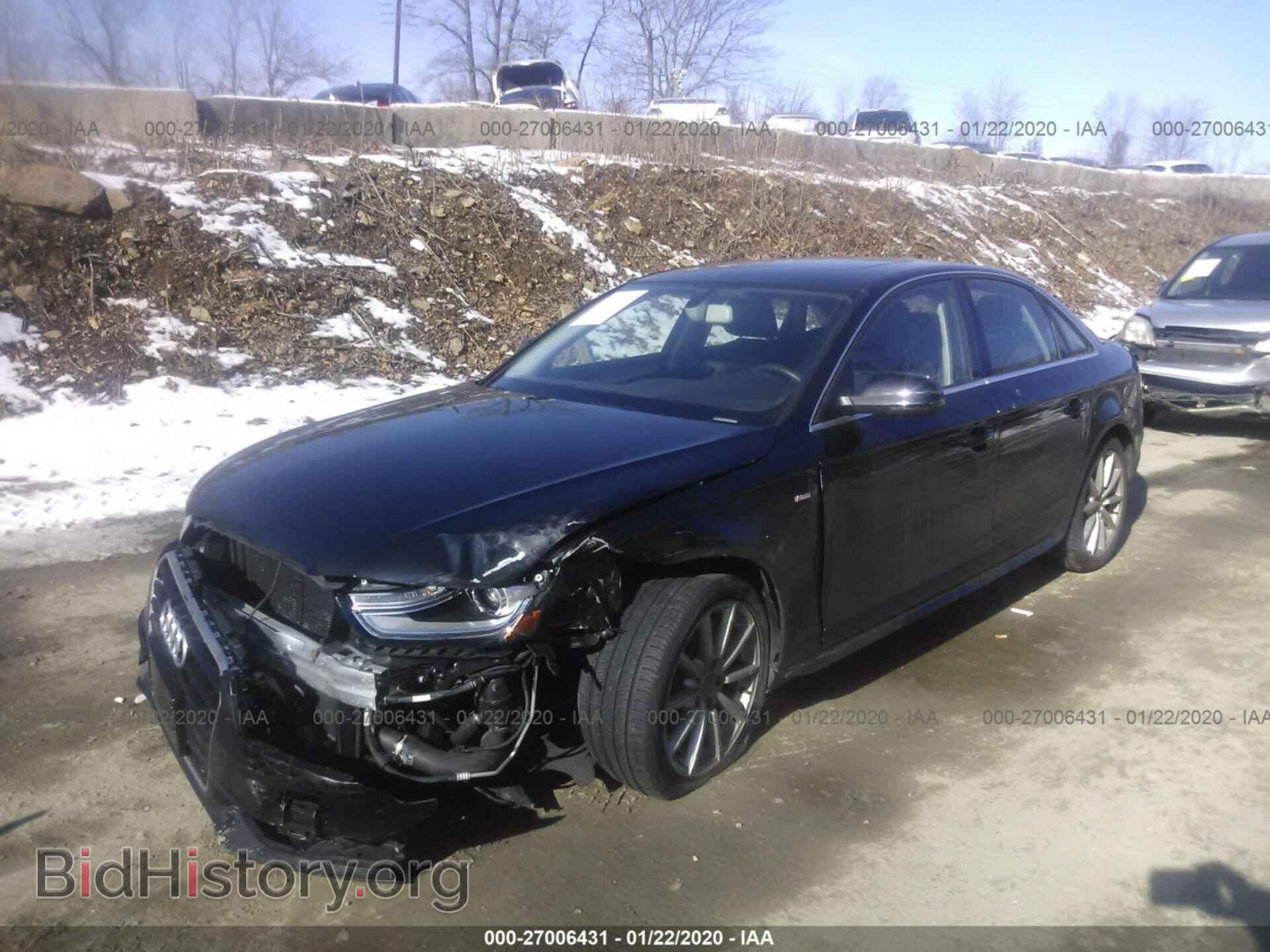 2016 AUDI A4 - VIN: WAUBFAFL2GN016385 - Фото 2