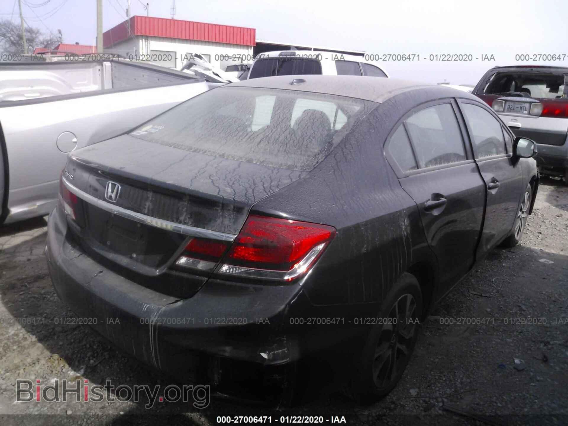 2013 HONDA CIVIC - VIN: 19XFB2F9XDE272395 - Фото 4