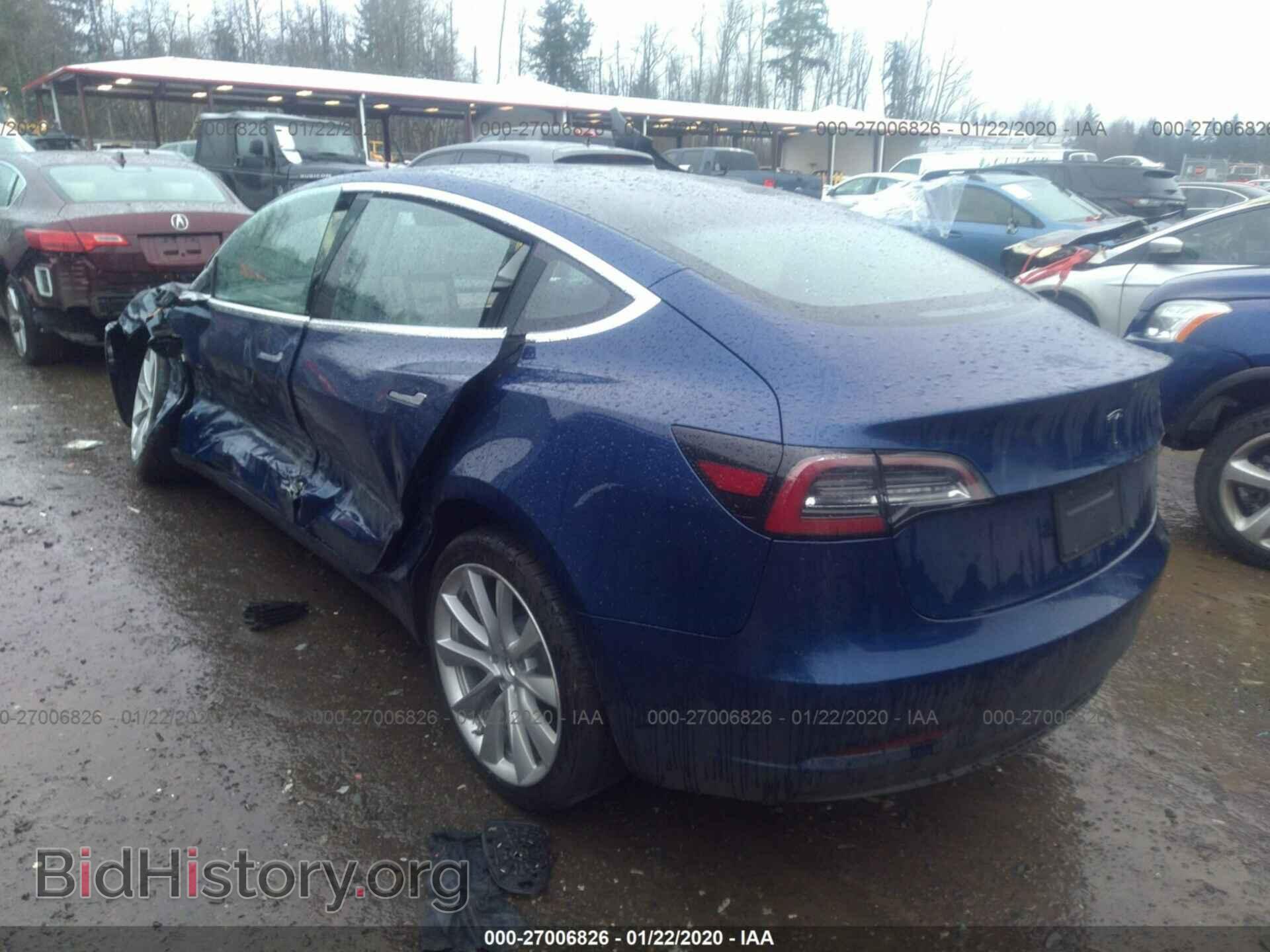 2019 TESLA MODEL 3 - VIN: 5YJ3E1EA8KF447072 - Photo 3
