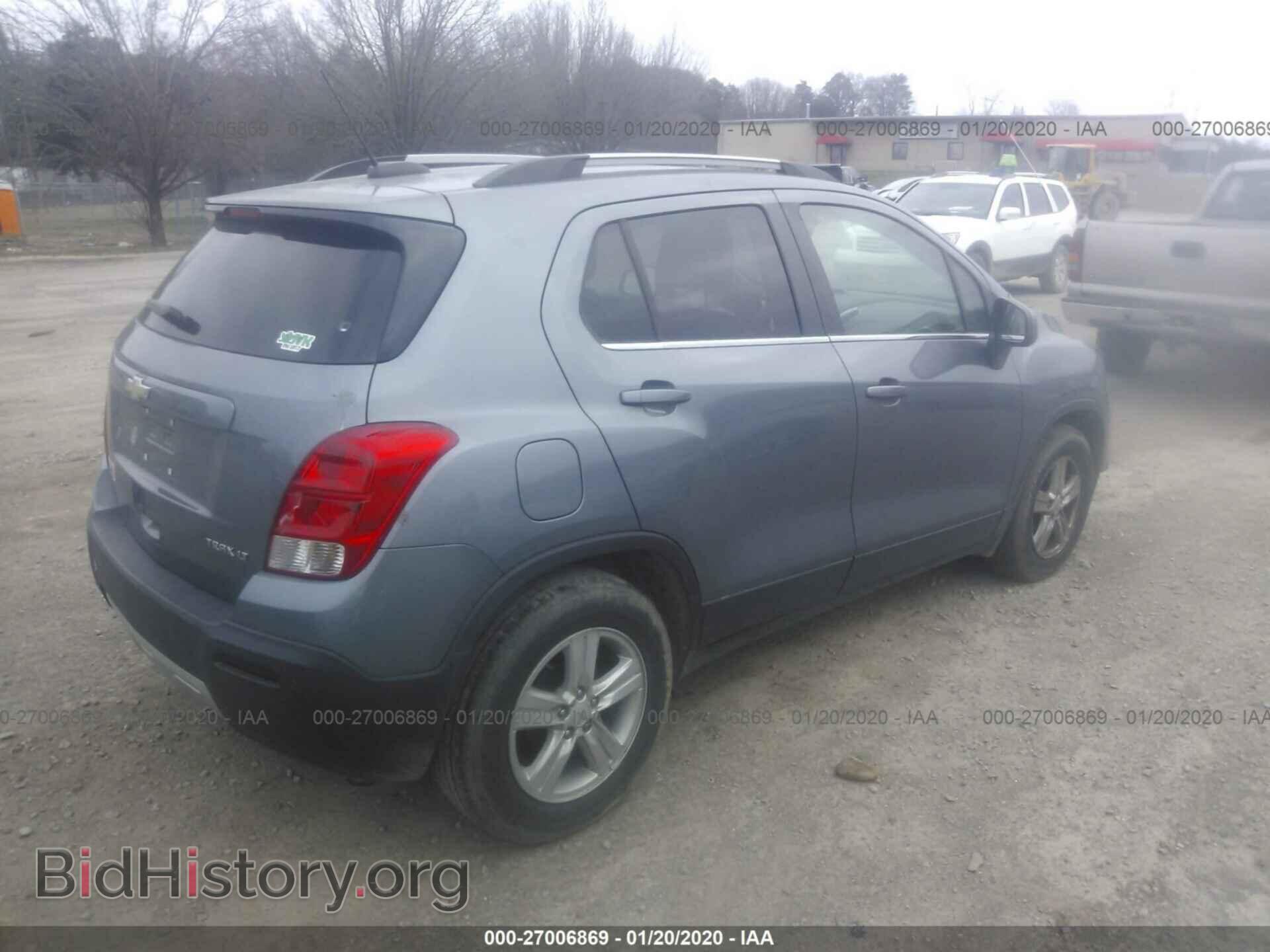 2015 CHEVROLET TRAX - VIN: KL7CJLSB6FB170304 - Фото 4