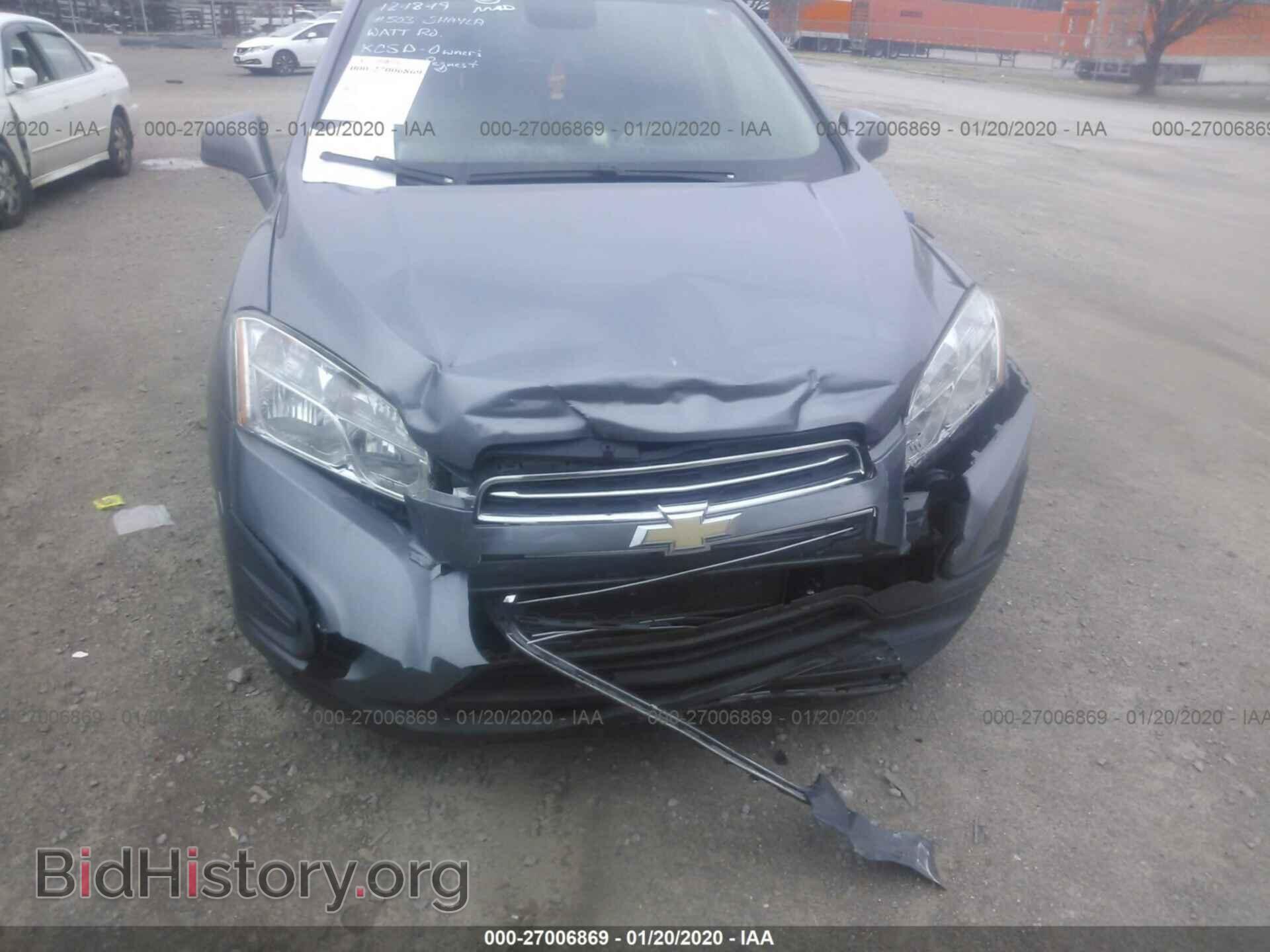 2015 CHEVROLET TRAX - VIN: KL7CJLSB6FB170304 - Фото 6