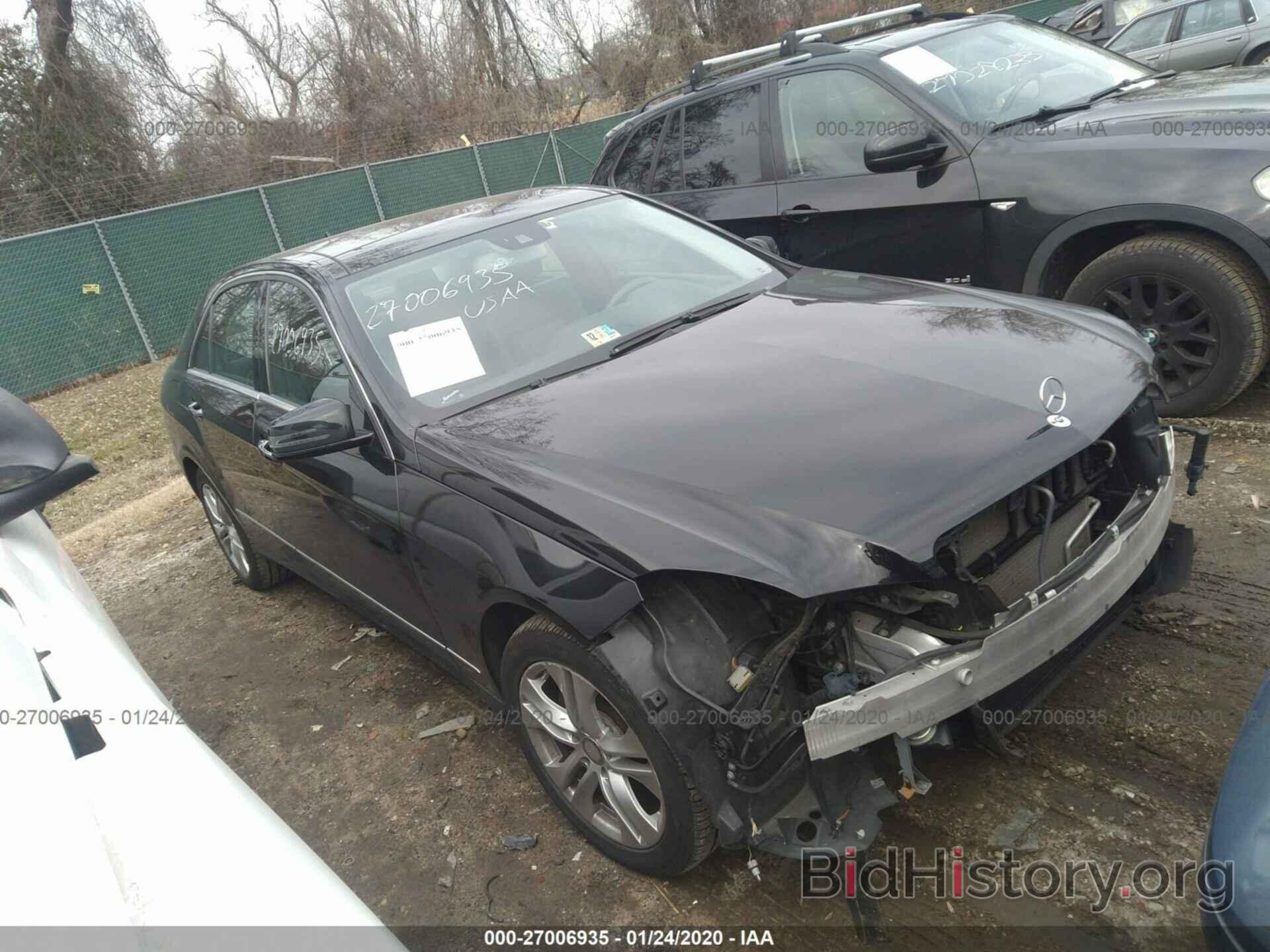 Photo WDDHF8HB4BA400488 - MERCEDES-BENZ E-CLASS 2011