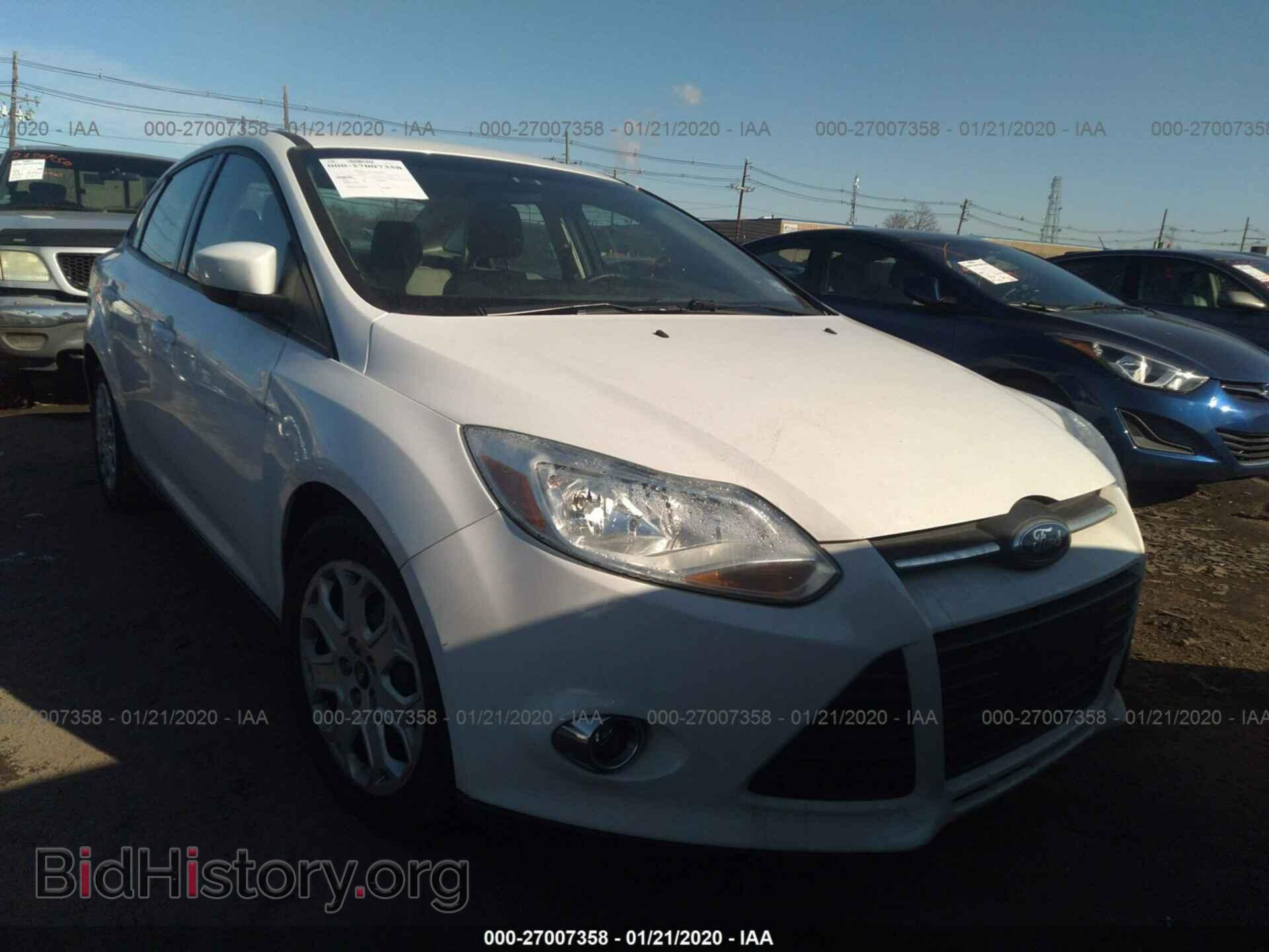 Фотография 1FAHP3F24CL280118 - FORD FOCUS 2012