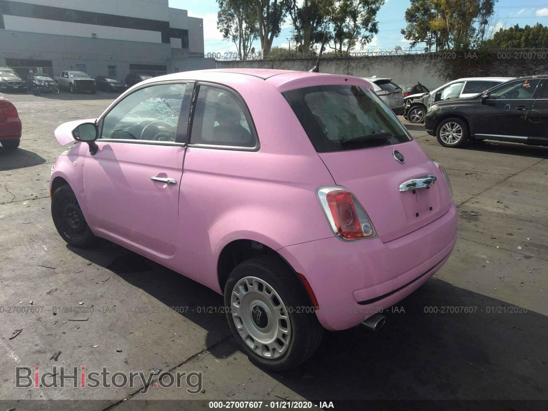 2014 FIAT 500 - VIN: 3C3CFFAR8ET291907 - Фото 3