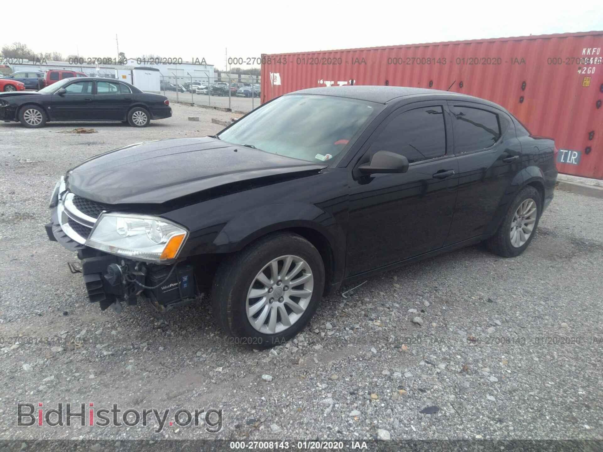 2012 DODGE AVENGER - VIN: 1C3CDZAB2CN214957 - Photo 2
