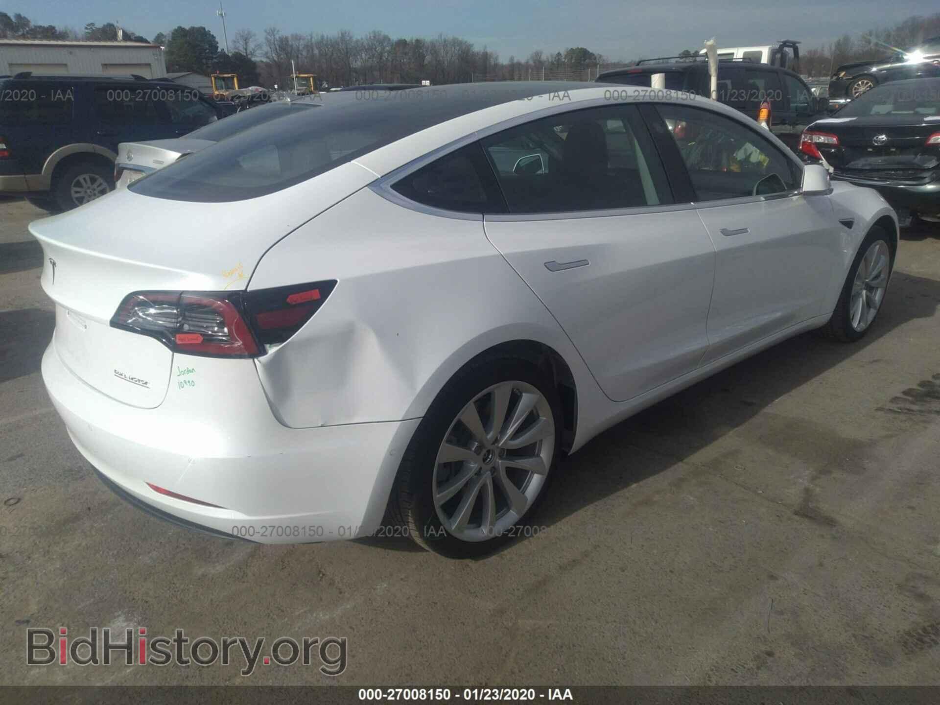 2019 TESLA MODEL 3 - VIN: 5YJ3E1EB4KF429502 - Фото 4