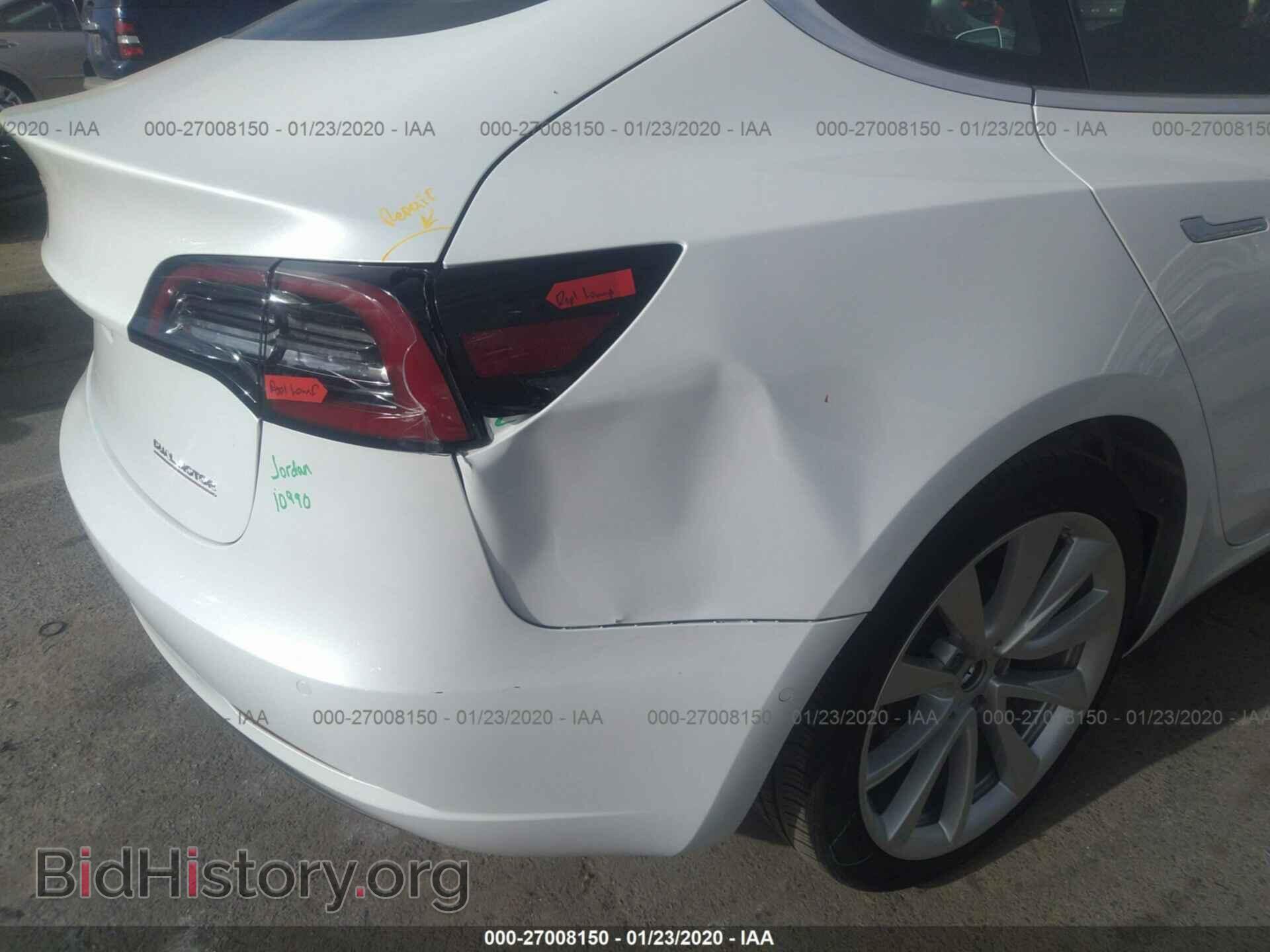 2019 TESLA MODEL 3 - VIN: 5YJ3E1EB4KF429502 - Фото 6