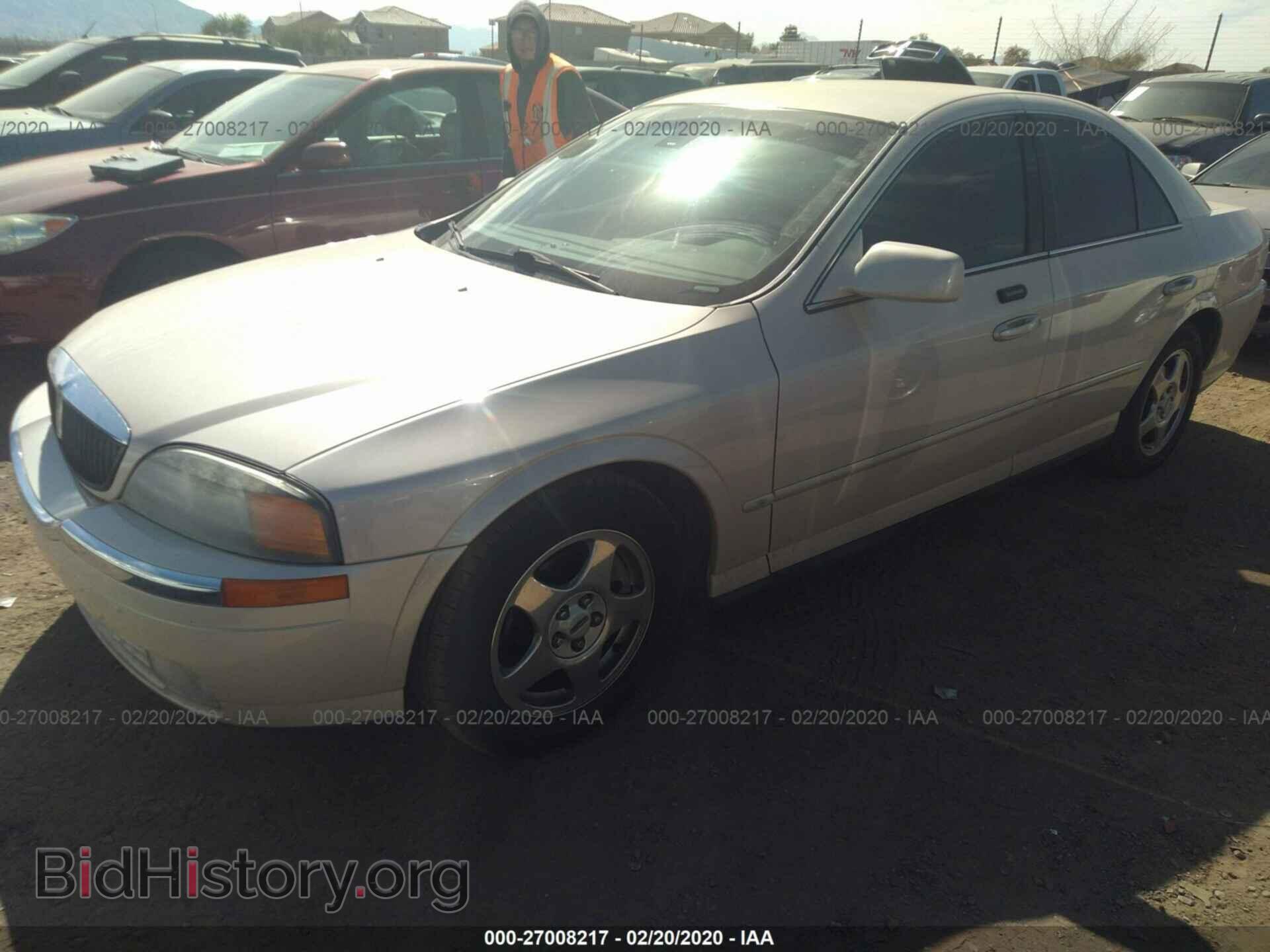 2001 LINCOLN LS - VIN: 1LNHM86S21Y674714 - Фото 2
