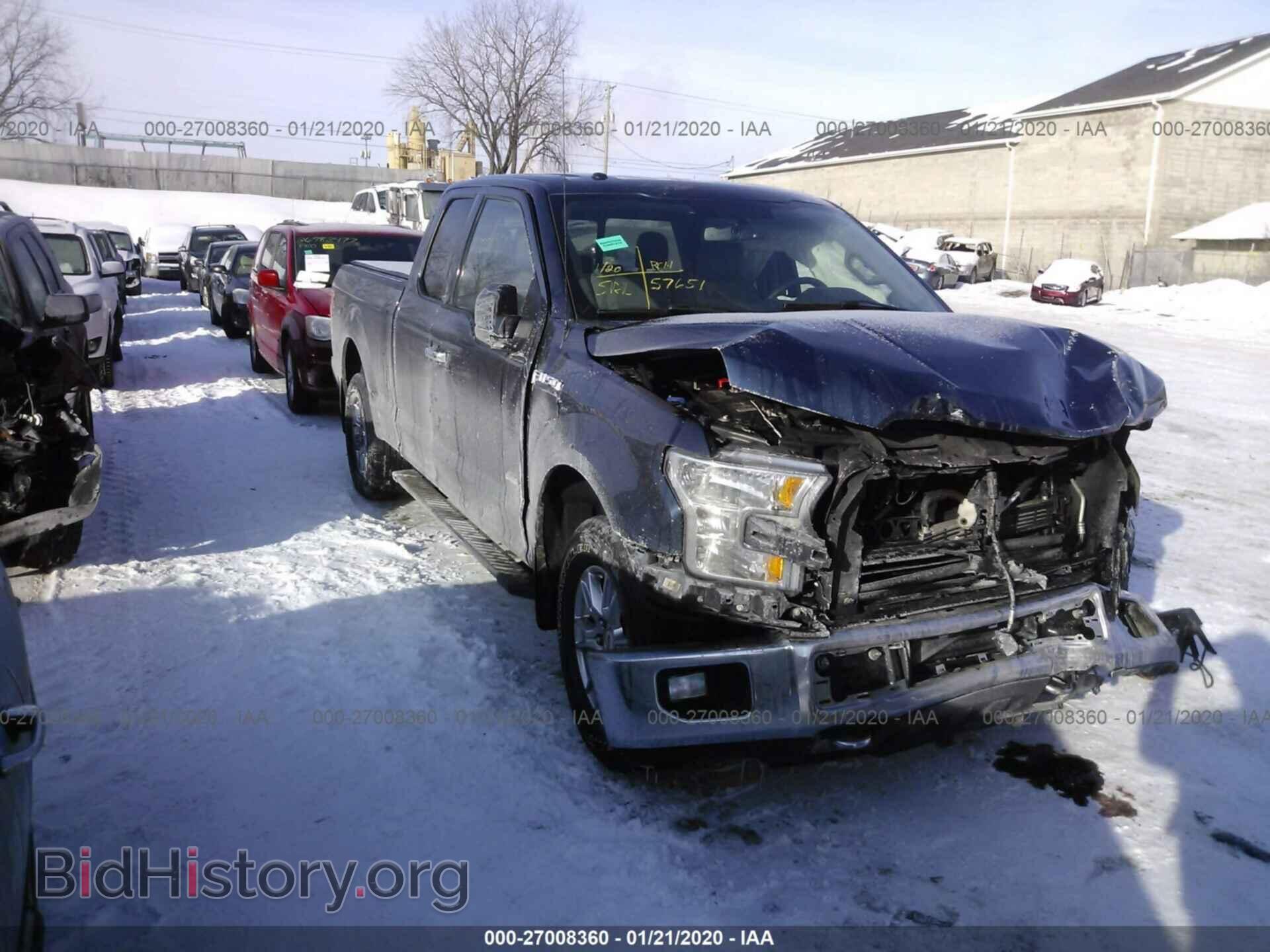 Photo 1FTEX1EP5FFC94367 - FORD F150 2015