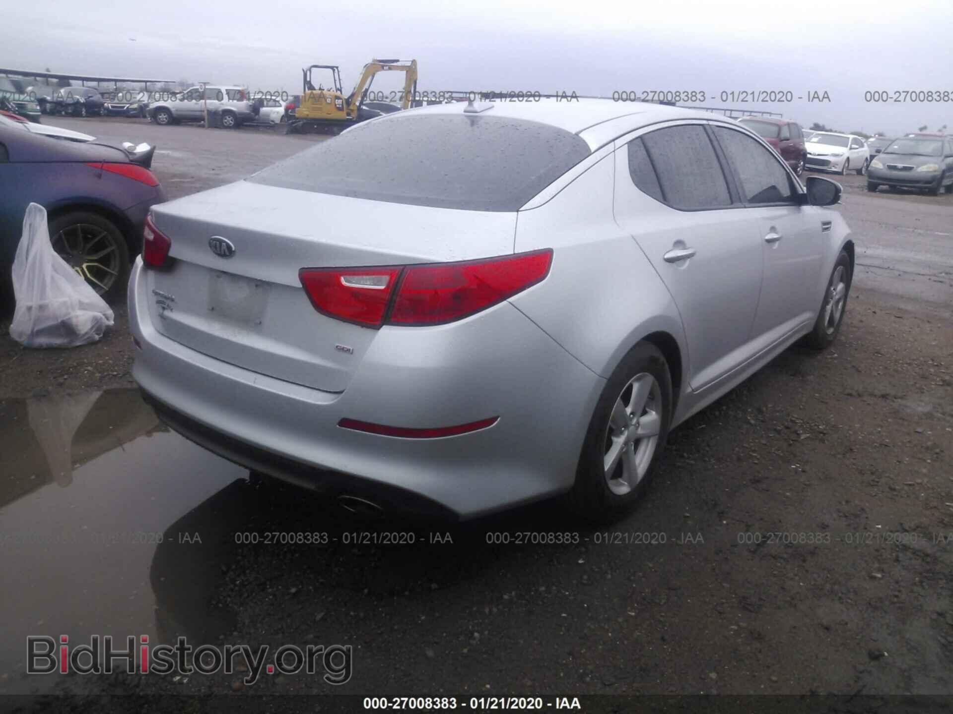 2014 KIA OPTIMA - VIN: 5XXGM4A79EG294705 - Фото 4