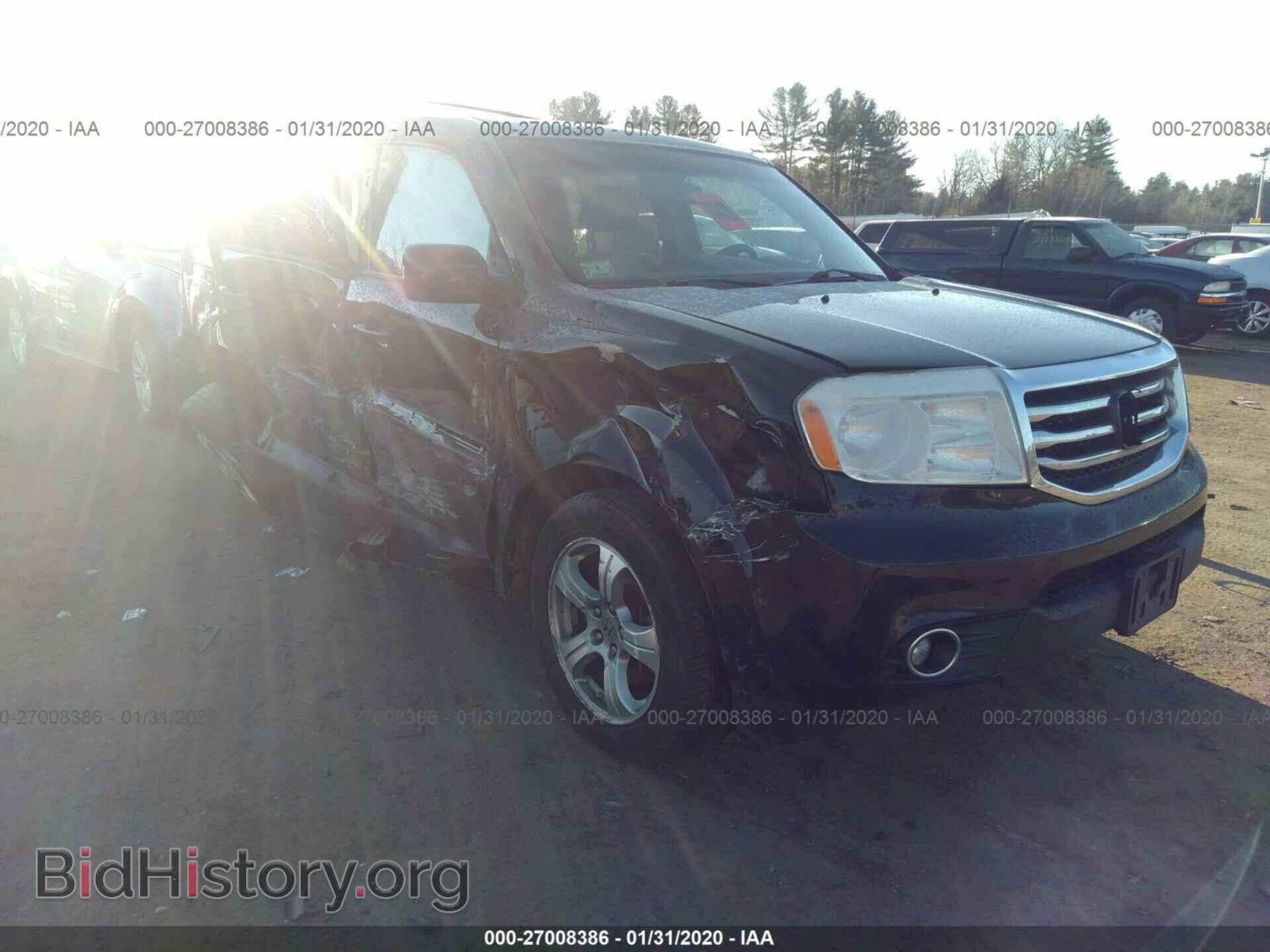 Photo 5FNYF4H61CB041941 - HONDA PILOT 2012
