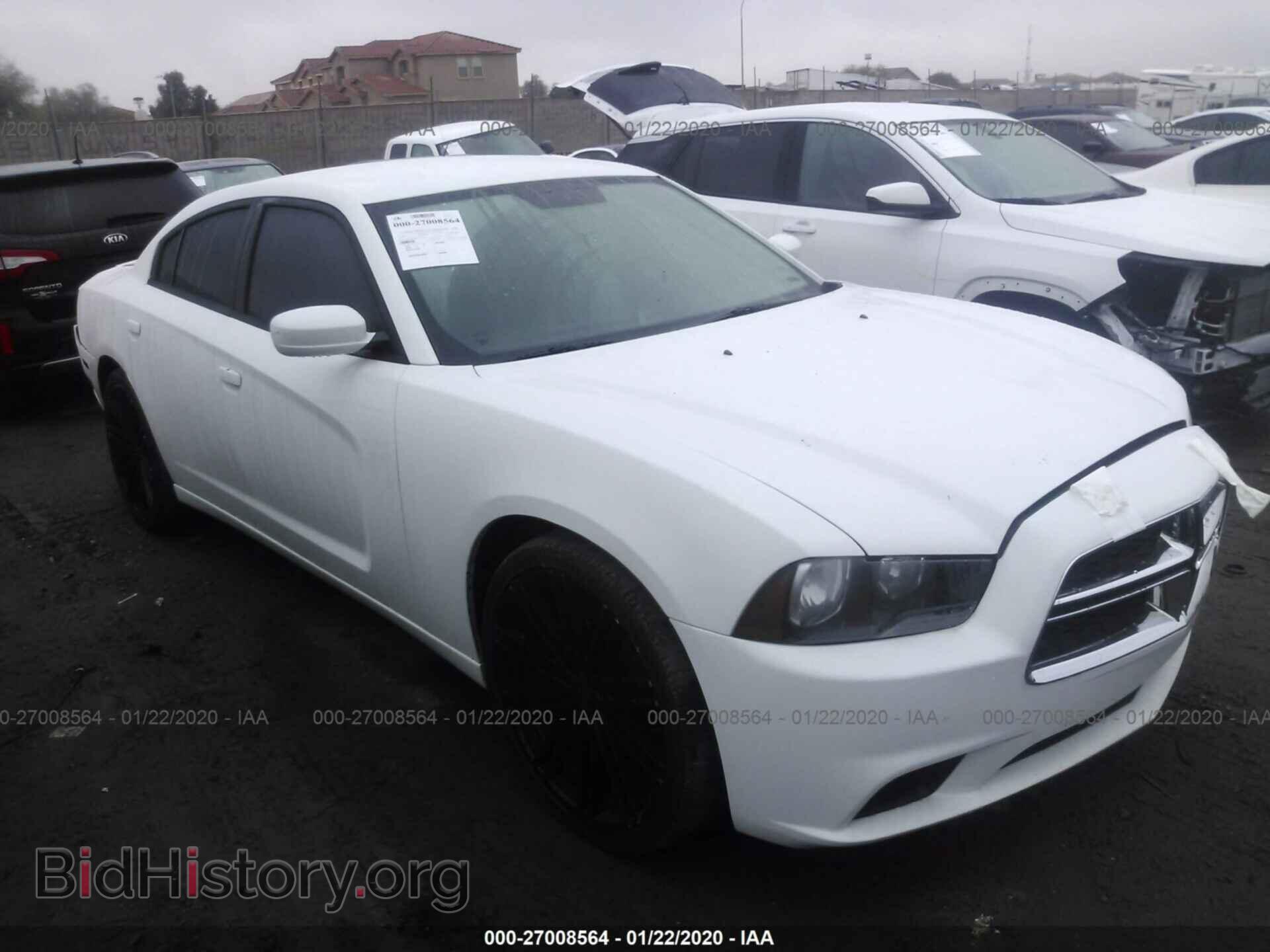 Photo 2C3CDXBG5EH215868 - DODGE CHARGER 2014