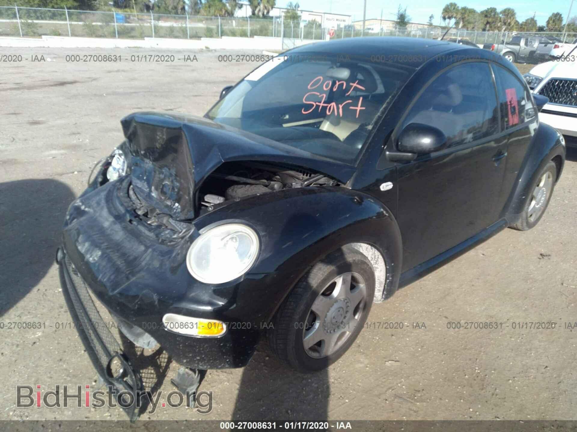 2000 VOLKSWAGEN NEW BEETLE - VIN: 3VWCA21C1YM493112 - Фото 2