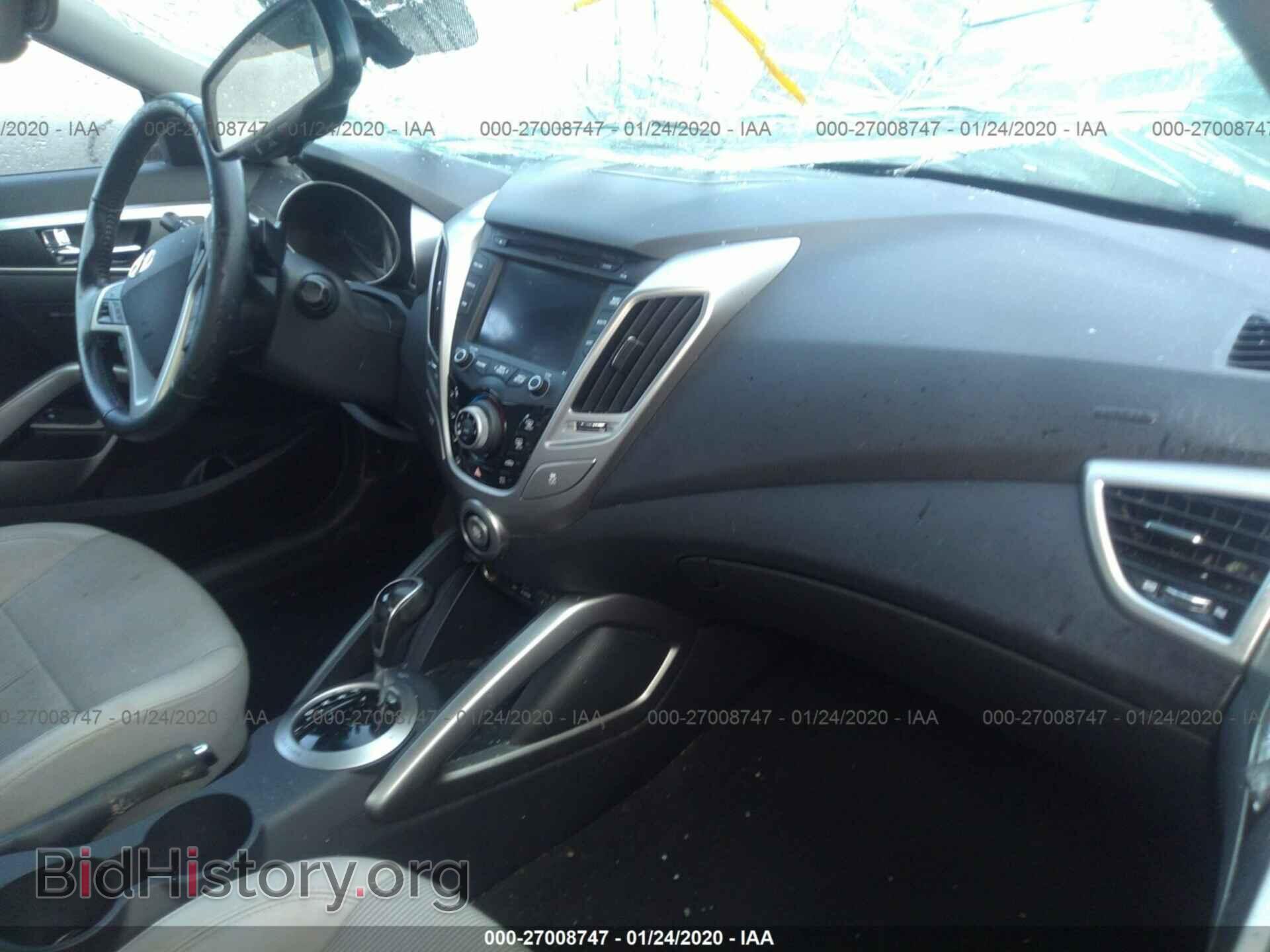 2013 HYUNDAI VELOSTER - VIN: KMHTC6AD4DU096203 - Фото 5