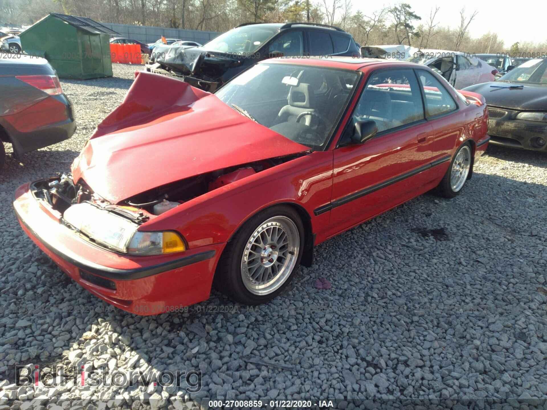 1990 ACURA INTEGRA - VIN: JH4DA9462LS009145 - Фото 2