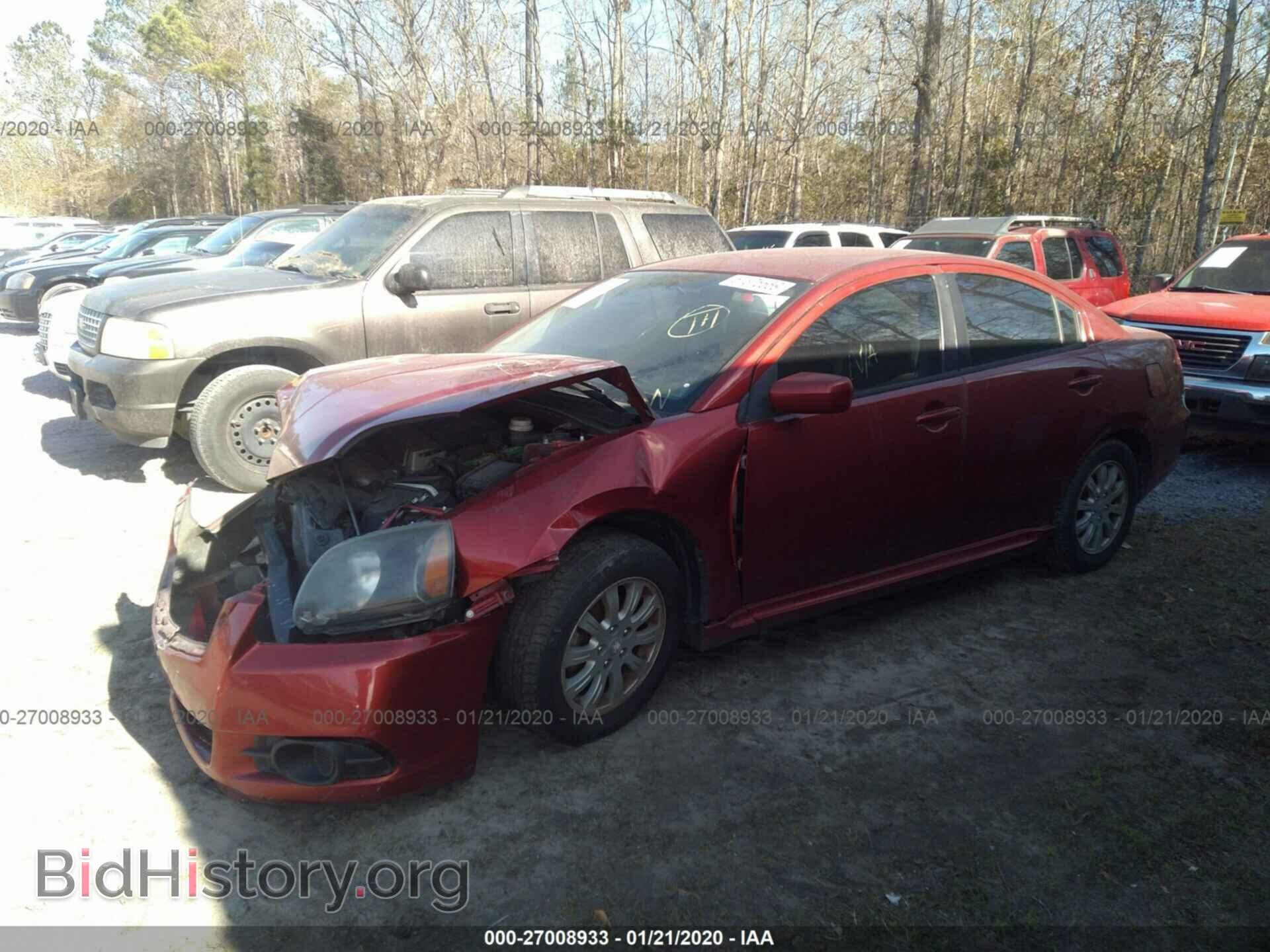 2010 MITSUBISHI GALANT - VIN: 4A32B2FF9AE006584 - Фото 2