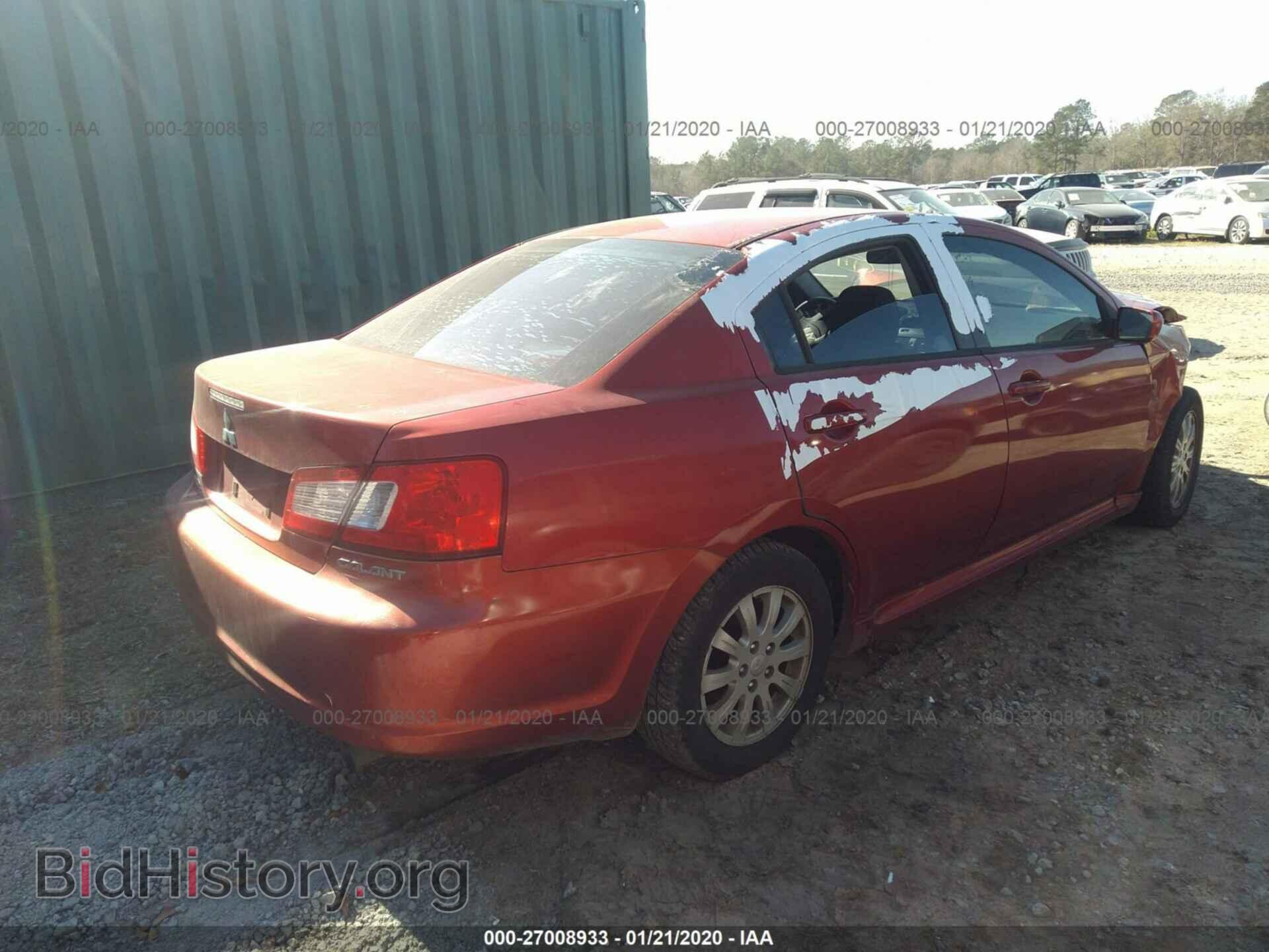 2010 MITSUBISHI GALANT - VIN: 4A32B2FF9AE006584 - Фото 4