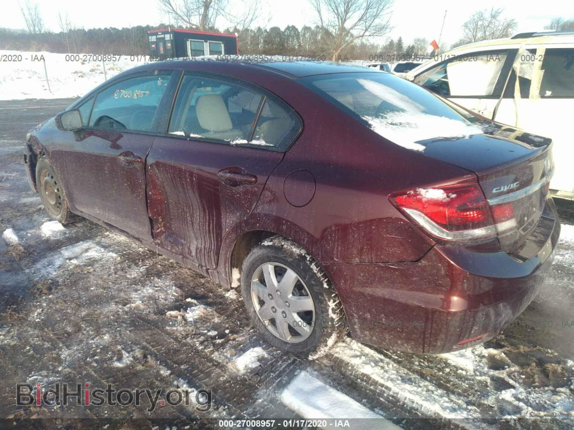 2014 HONDA CIVIC - VIN: 2HGFB2F51EH510512 - Photo 3