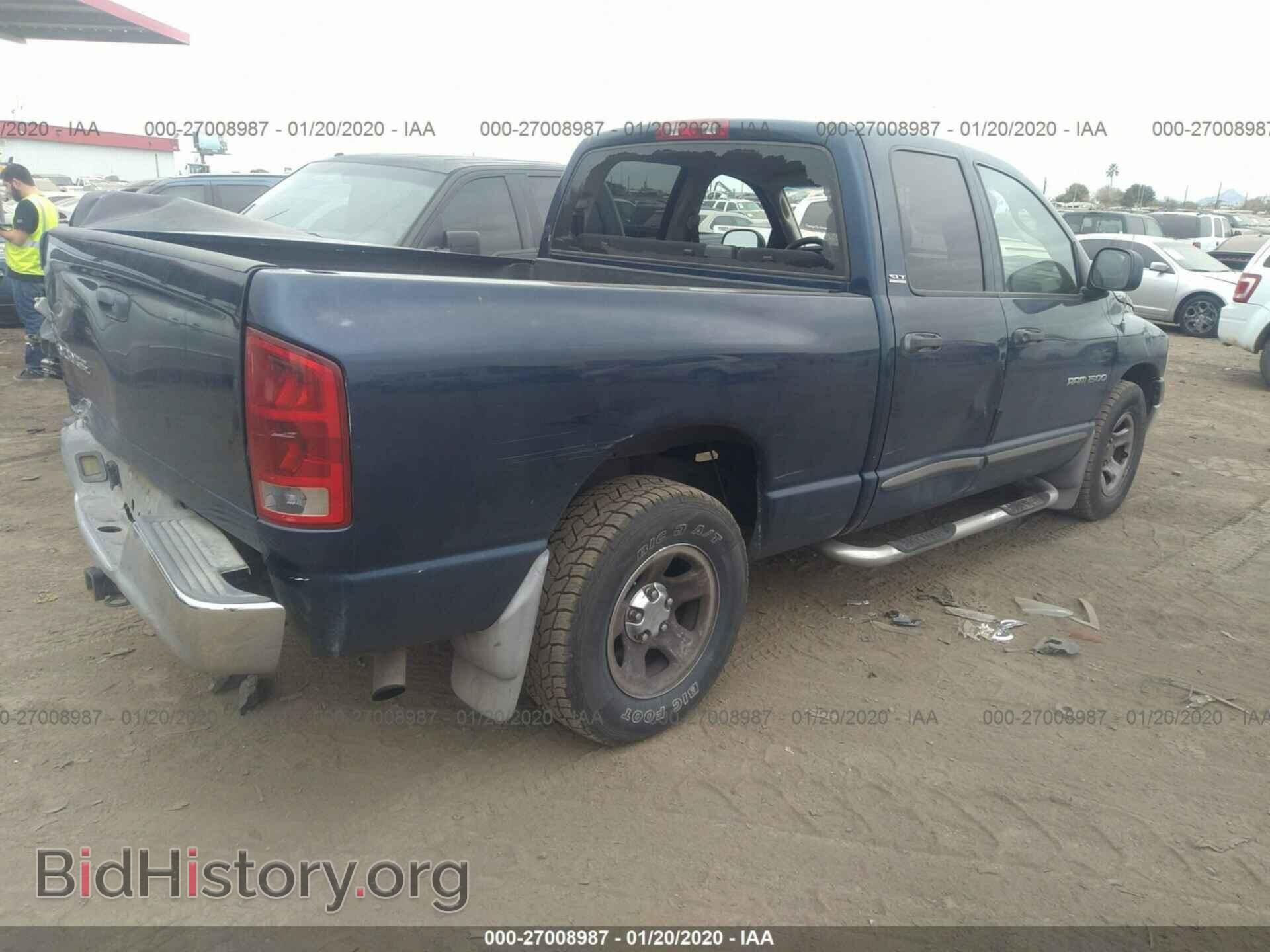 2002 DODGE RAM 1500 - VIN: 3D7HA18N52G179419 - Фото 4