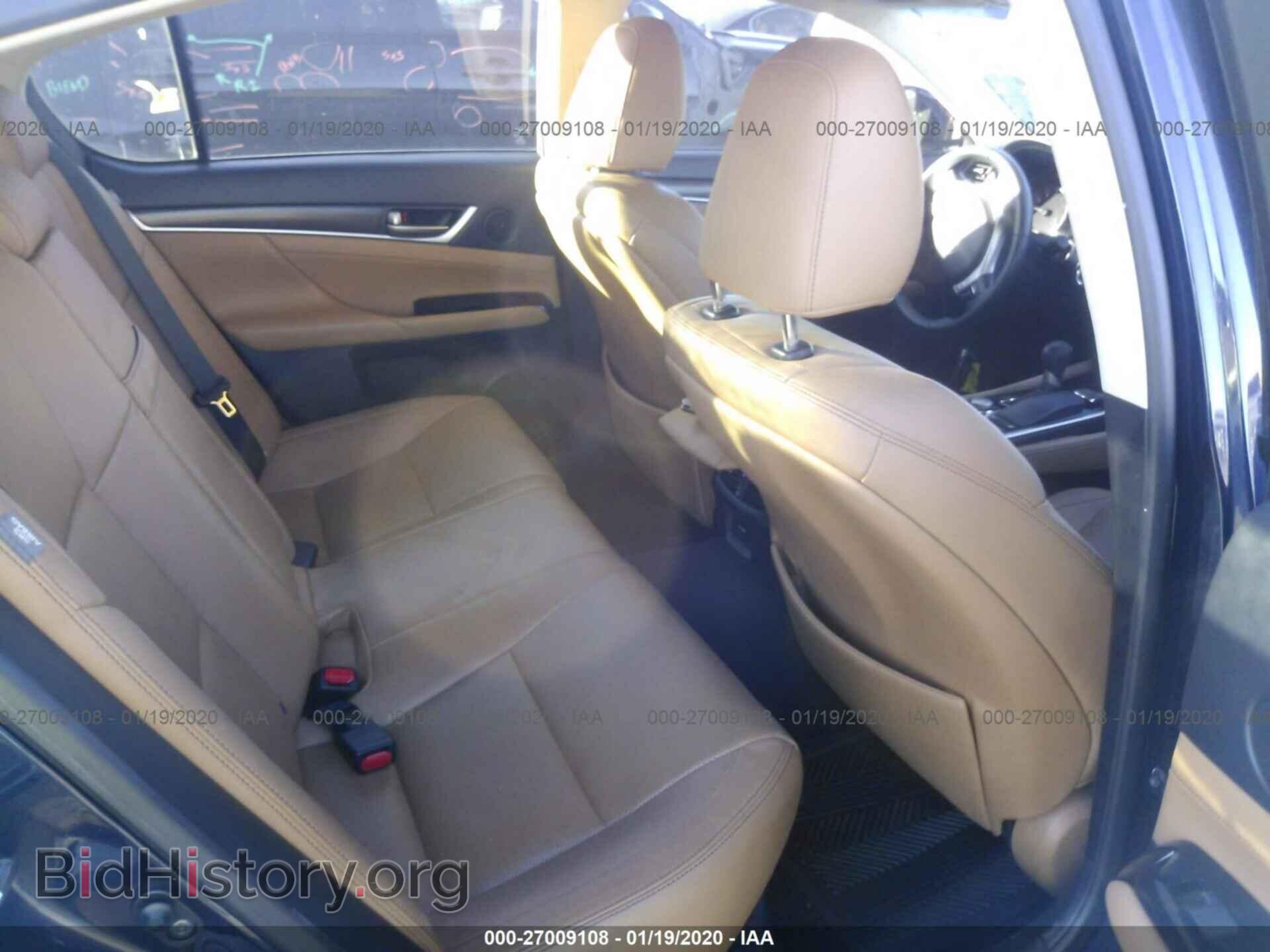 2015 LEXUS GS - VIN: JTHBE1BL7FA014244 - Photo 8