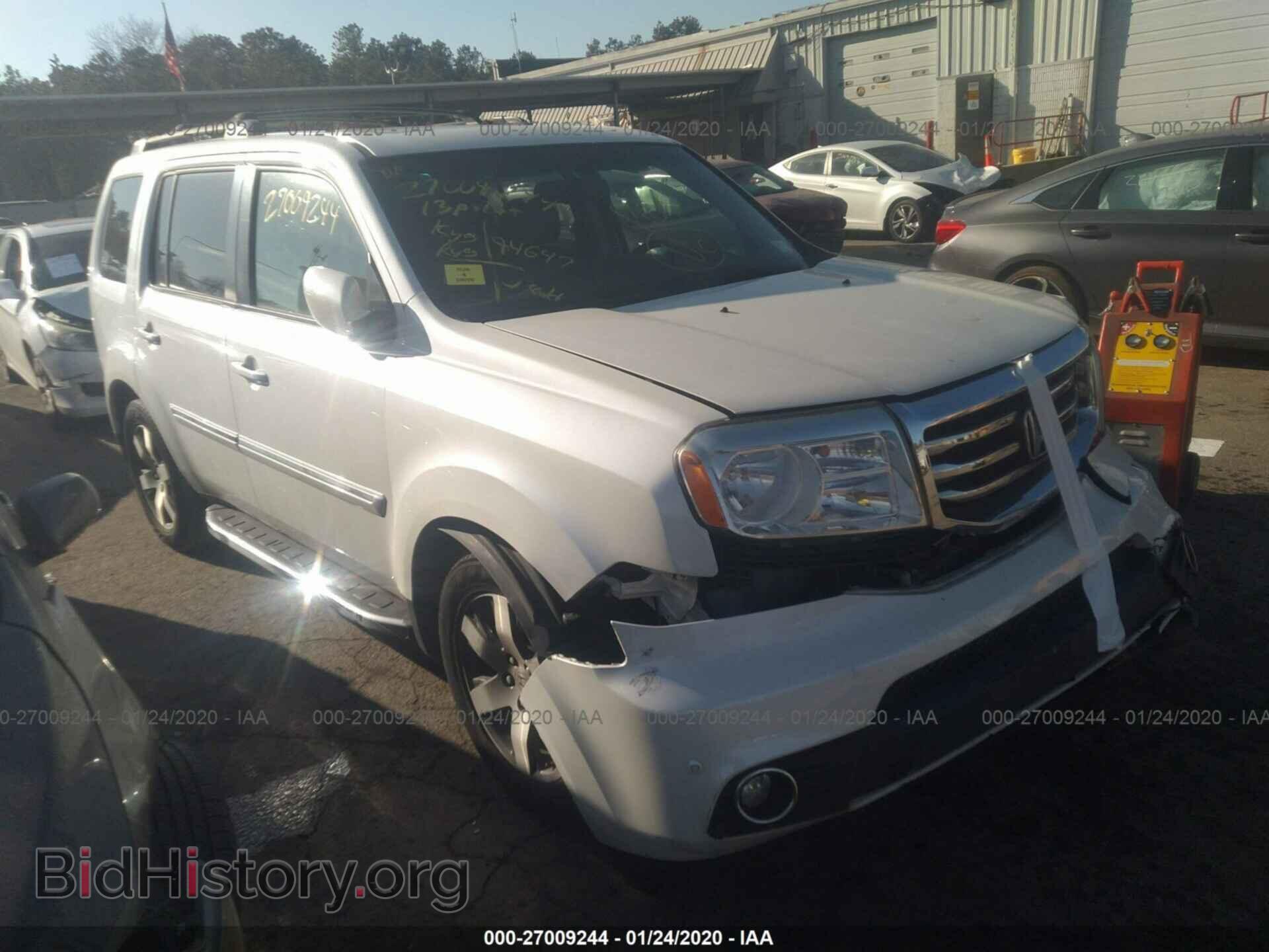 Photo 5FNYF4H9XDB030559 - HONDA PILOT 2013
