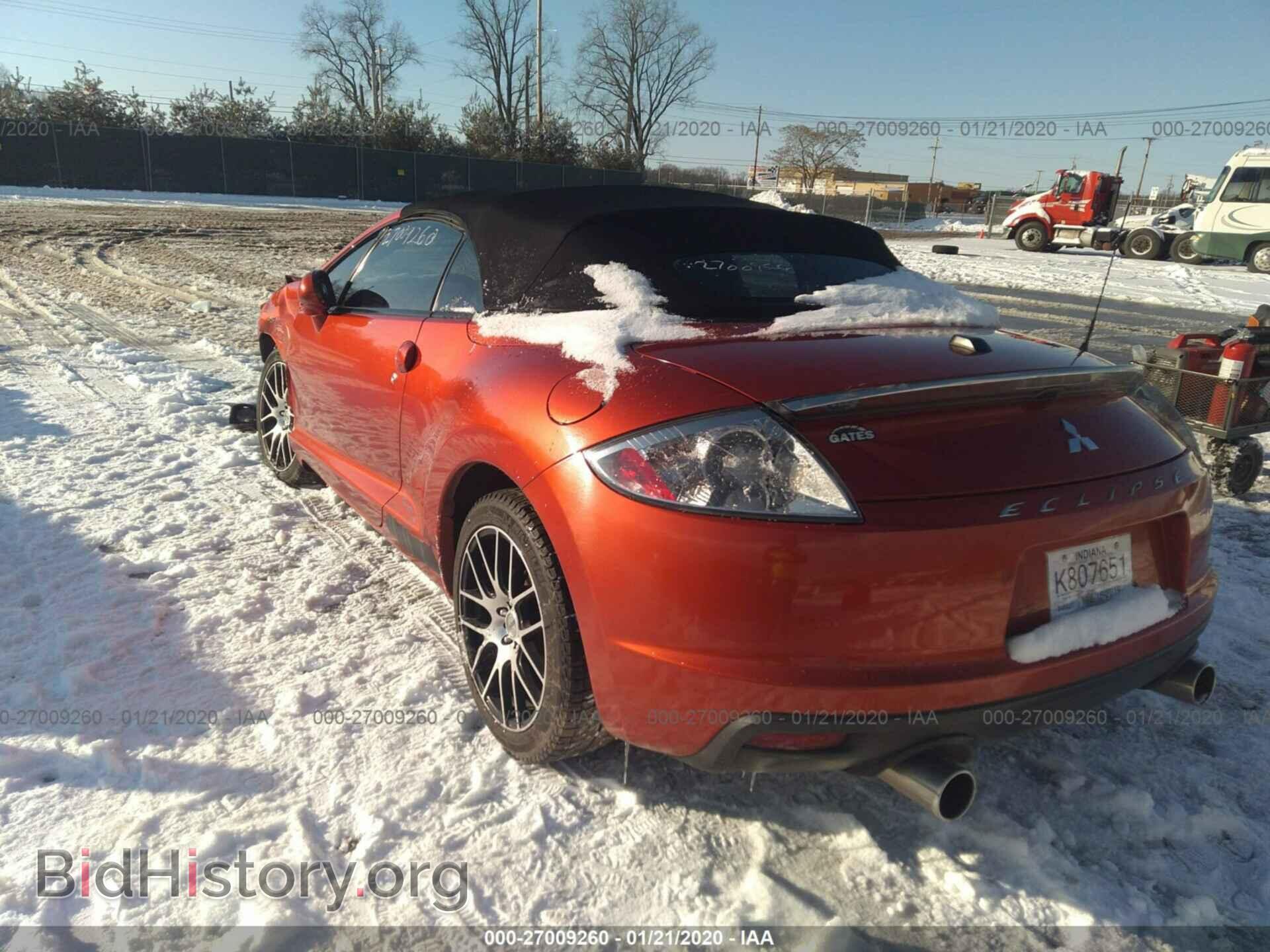 2012 MITSUBISHI ECLIPSE - VIN: 4A37L2EF4CE003504 - Фото 3