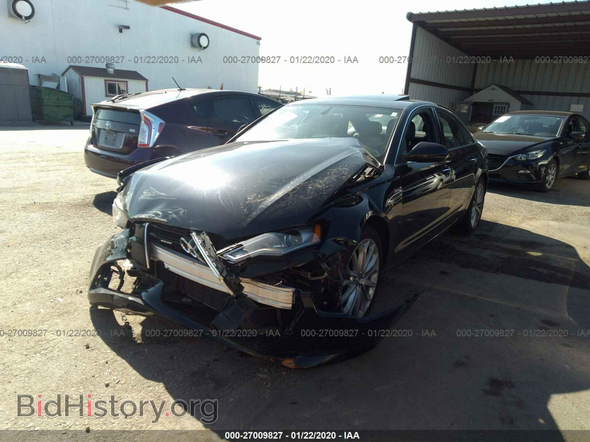2014 AUDI A6 - VIN: WAUFGAFC5EN029370 - Фото 2