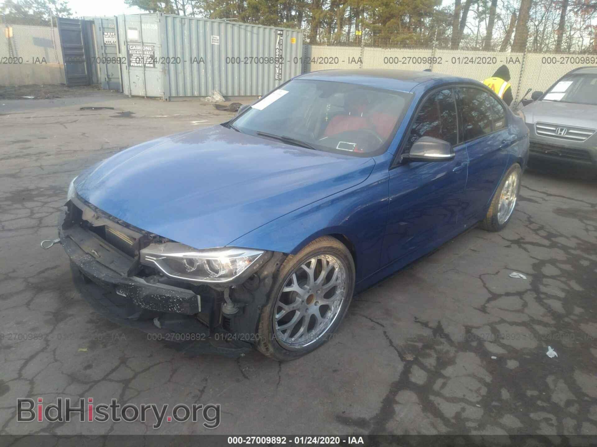 2013 BMW 335 - VIN: WBA3A9C53DF477009 - Фото 2