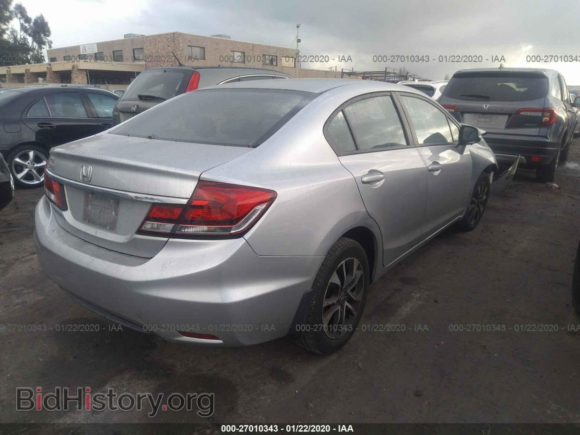 2013 HONDA CIVIC - VIN: 19XFB2F85DE022425 - Фото 4