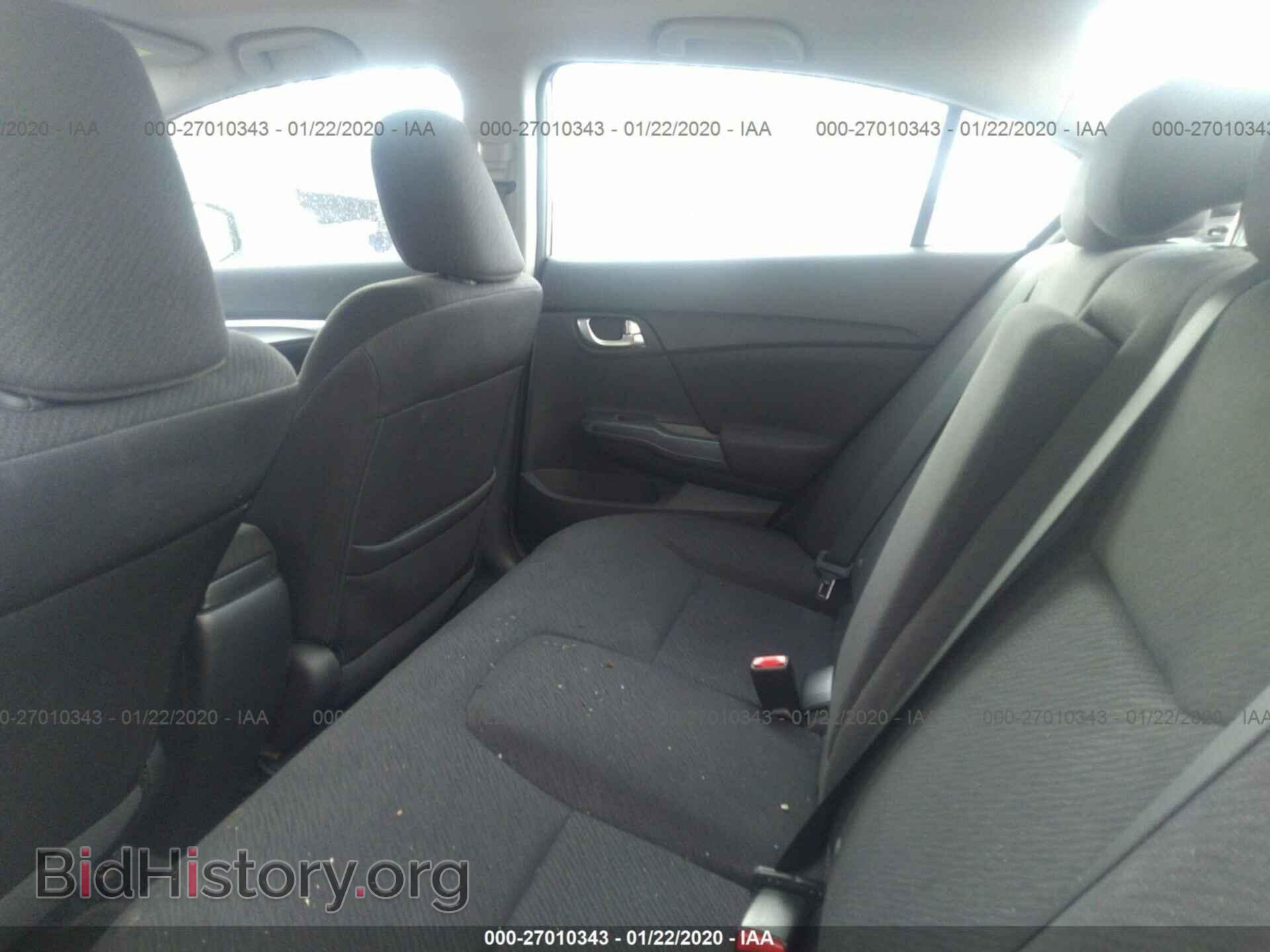 2013 HONDA CIVIC - VIN: 19XFB2F85DE022425 - Фото 8