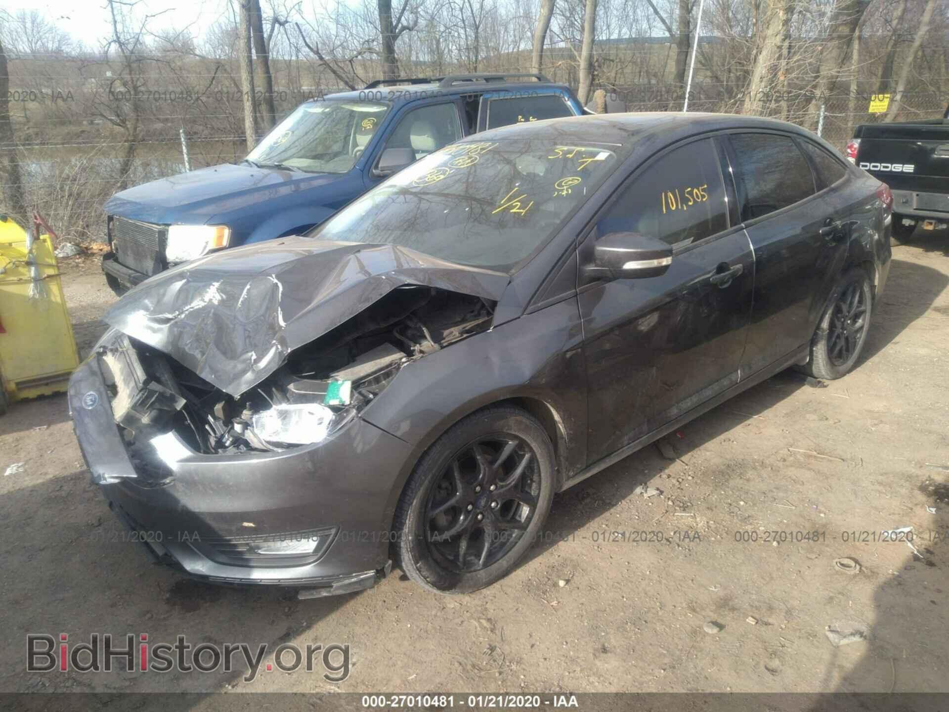 2016 FORD FOCUS - VIN: 1FADP3F25GL310165 - Фото 2