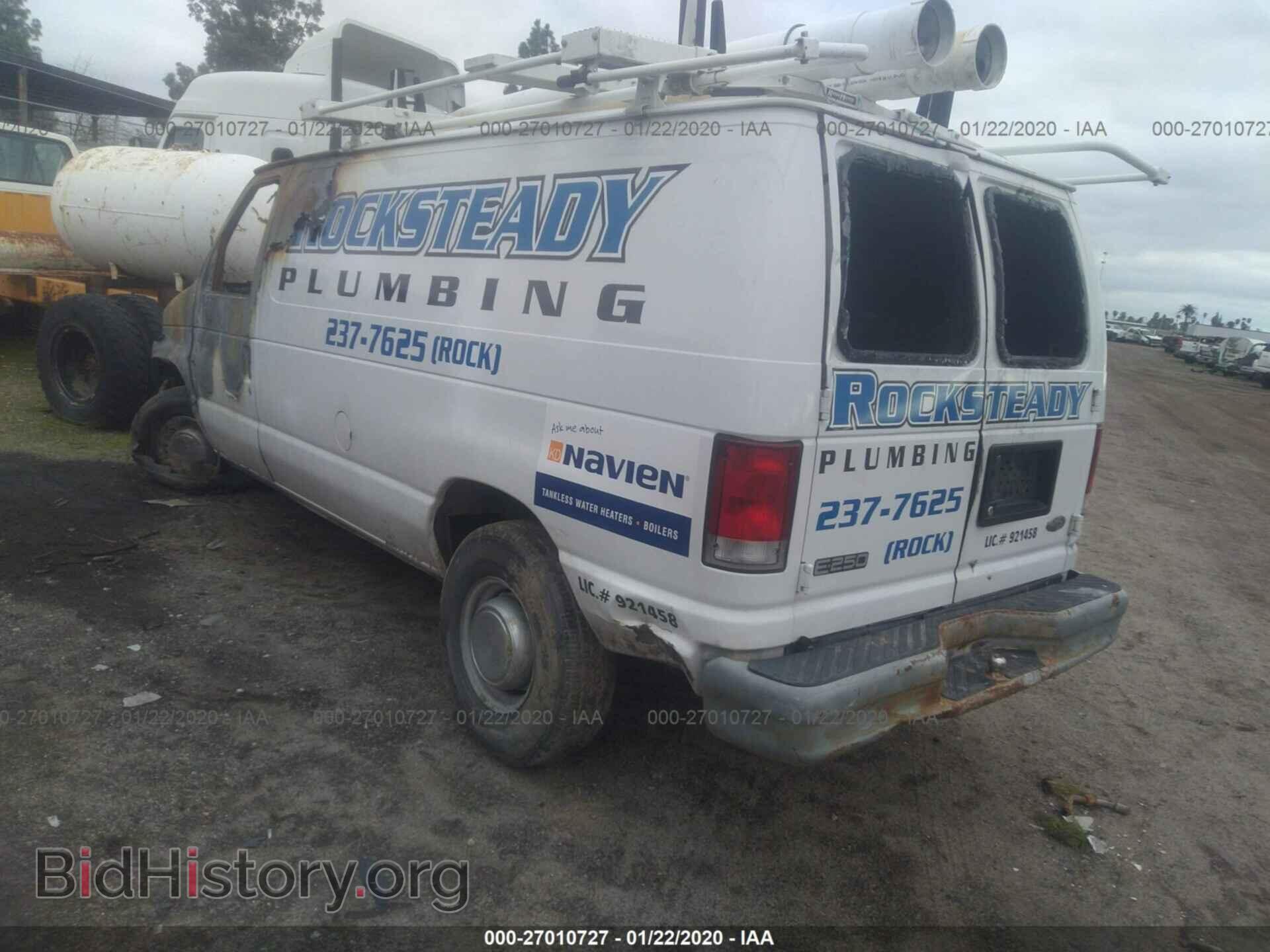 2001 FORD ECONOLINE - VIN: 1FTNE24L91HA91604 - Photo 3