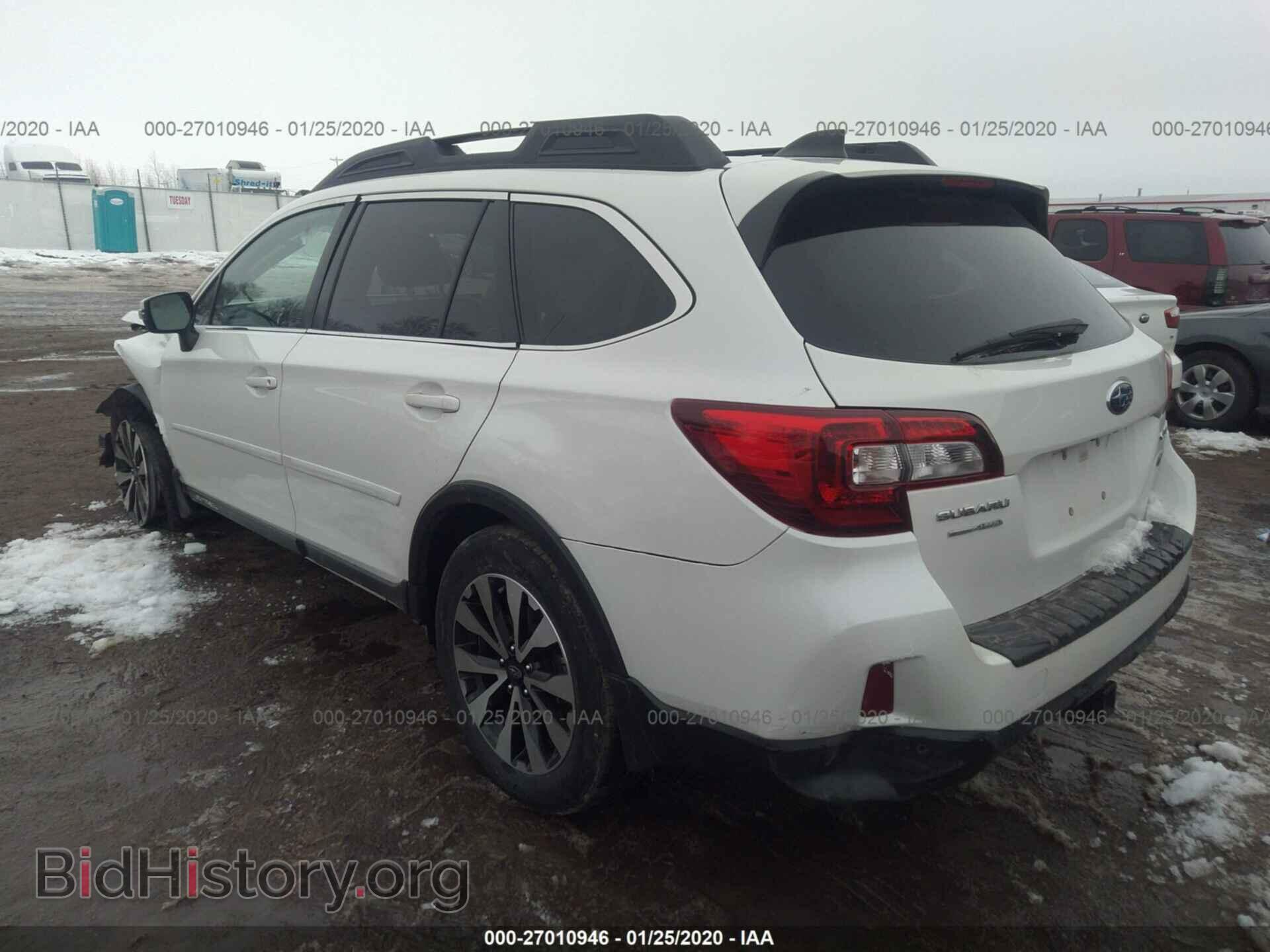 2017 SUBARU OUTBACK - VIN: 4S4BSANC2H3348948 - Фото 3