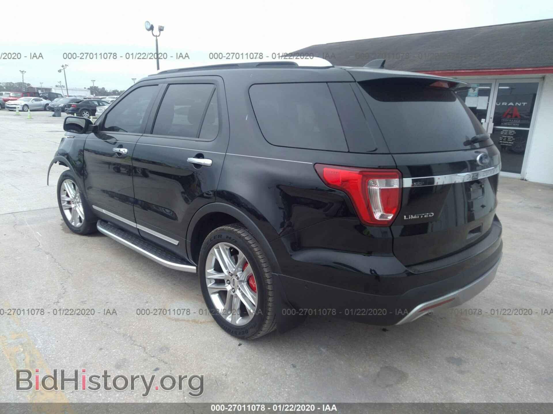 2016 FORD EXPLORER - VIN: 1FM5K7F85GGC82350 - Фото 3